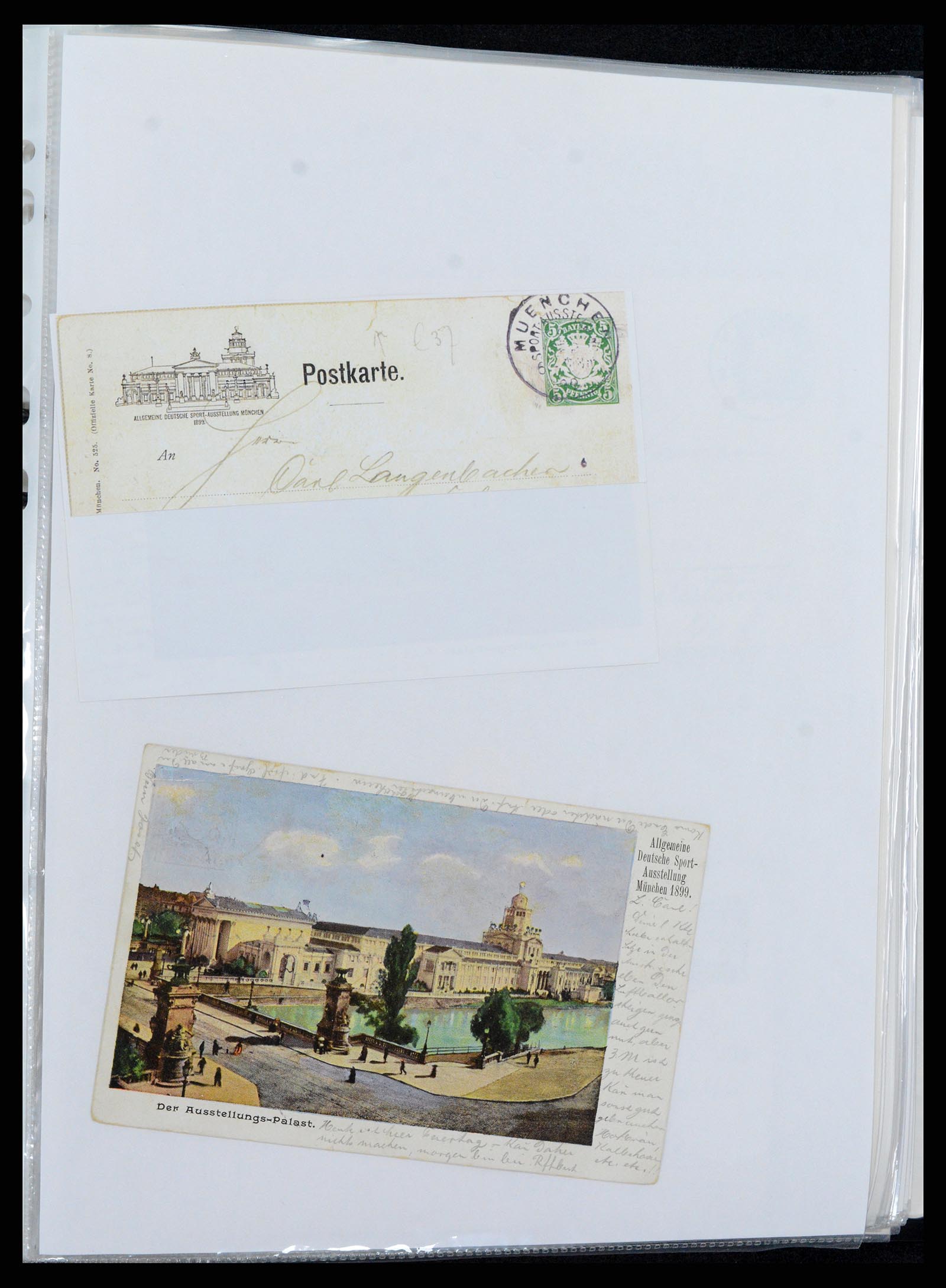 37389 021 - Stamp collection 37389 Germany covers 1890-1941.