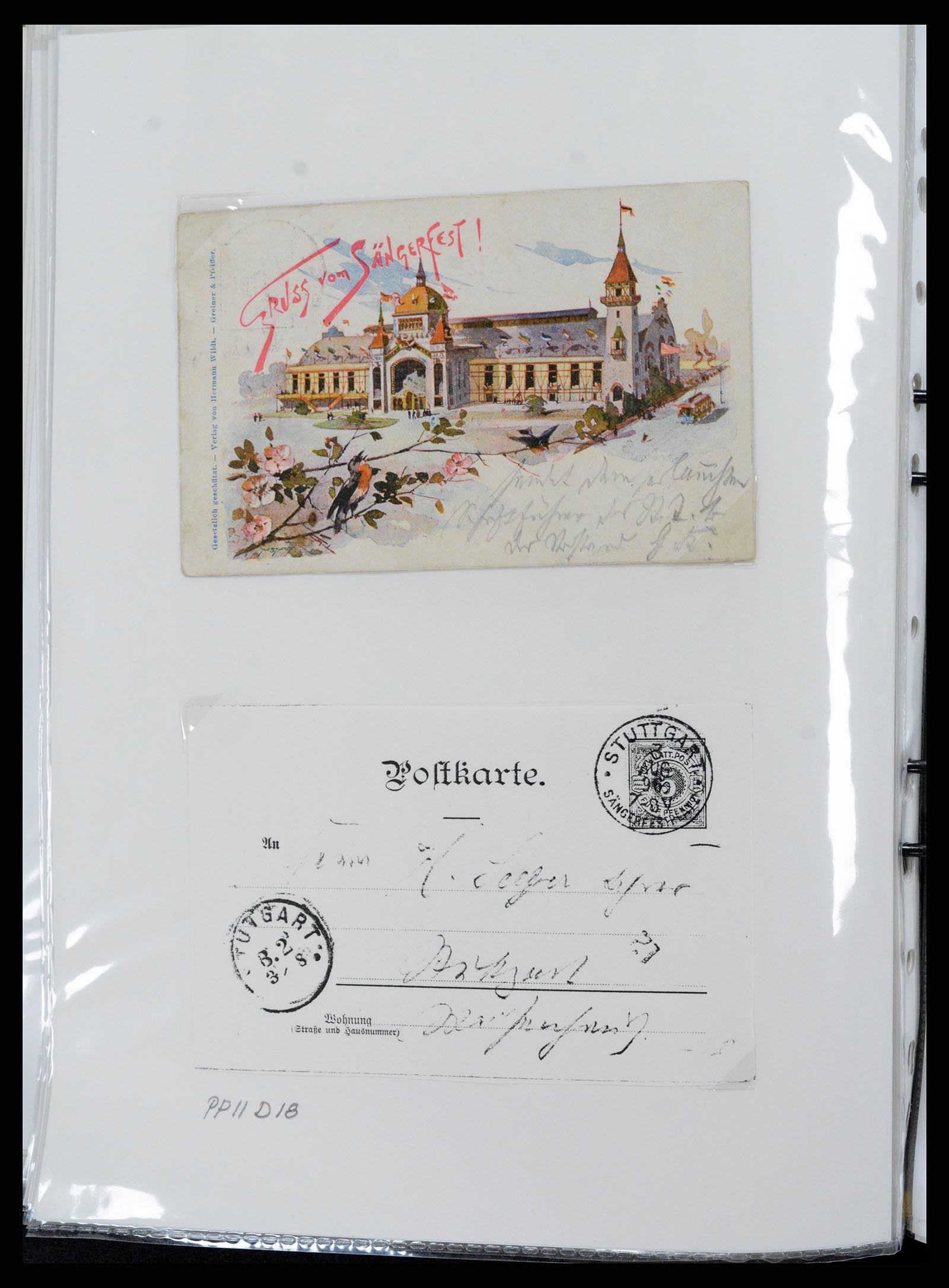 37389 042 - Stamp collection 37389 Germany covers 1890-1941.