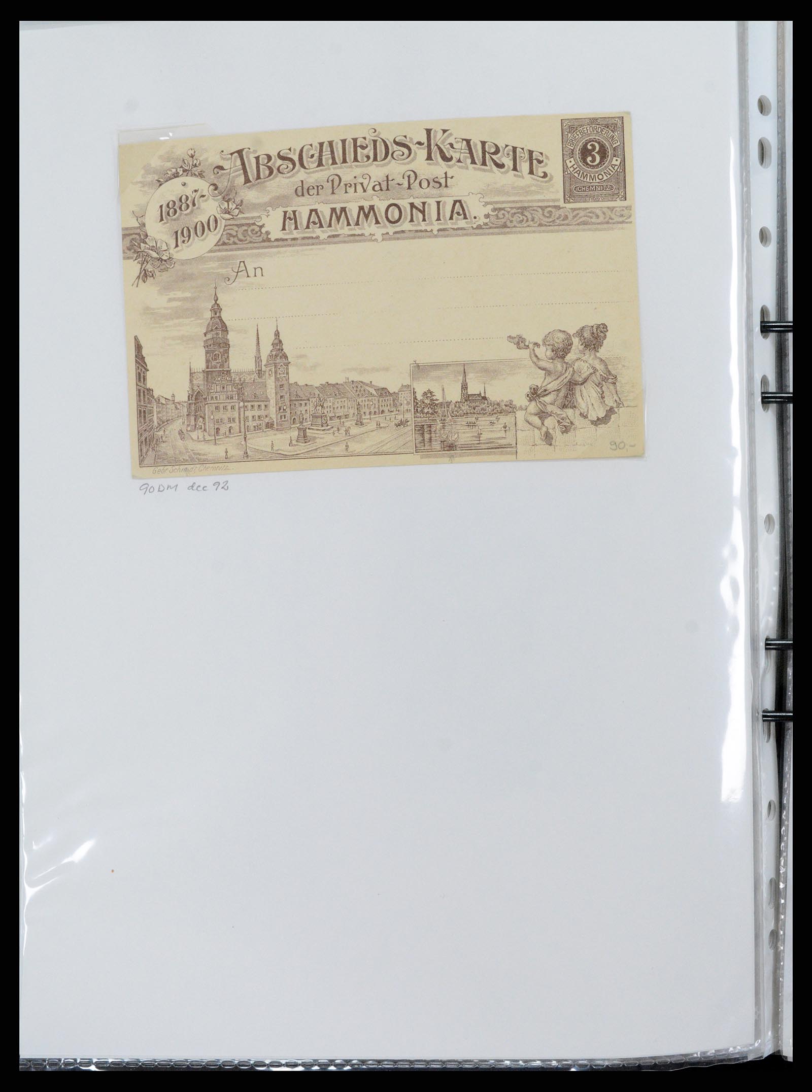 37389 054 - Stamp collection 37389 Germany covers 1890-1941.