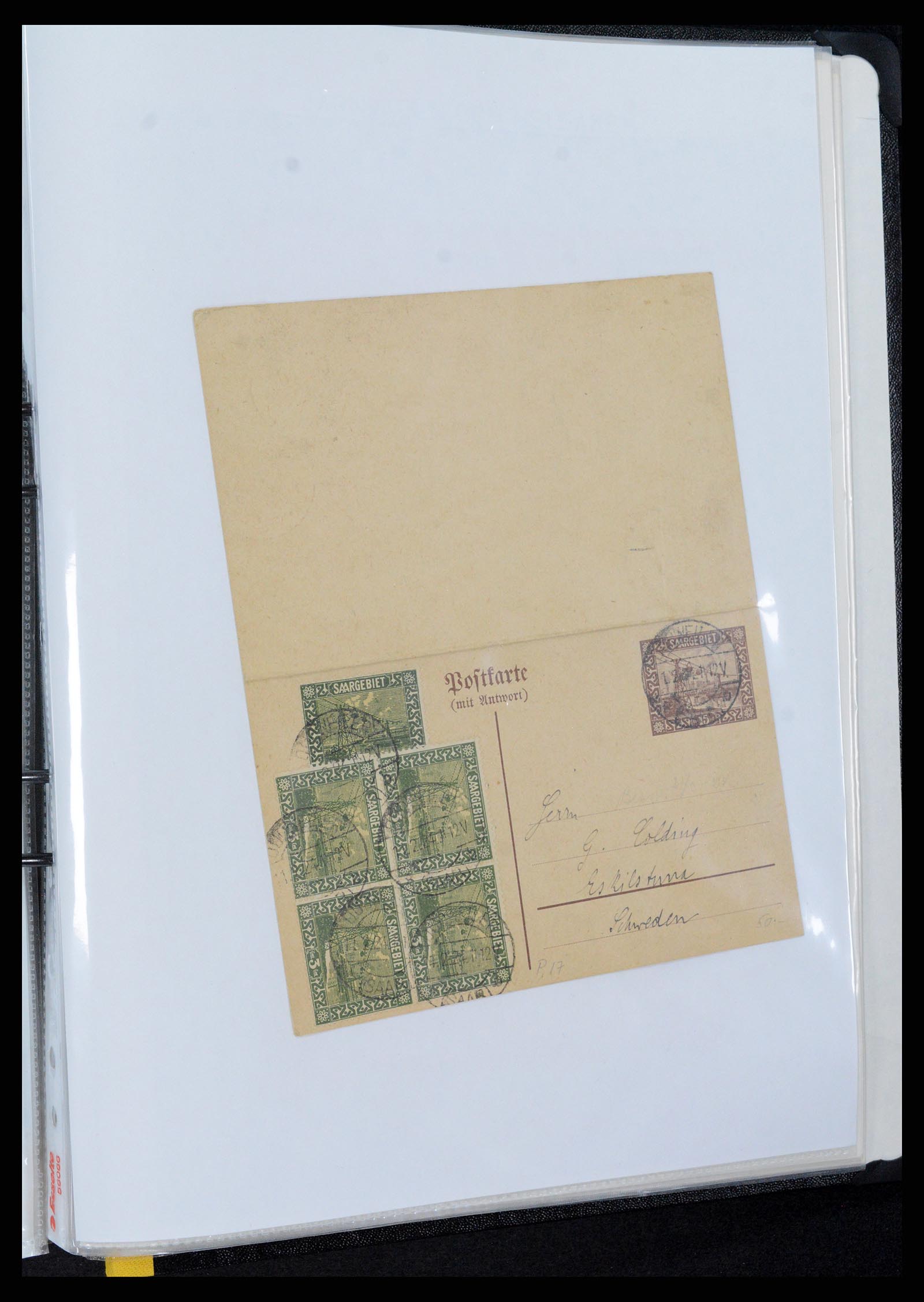 37389 060 - Stamp collection 37389 Germany covers 1890-1941.