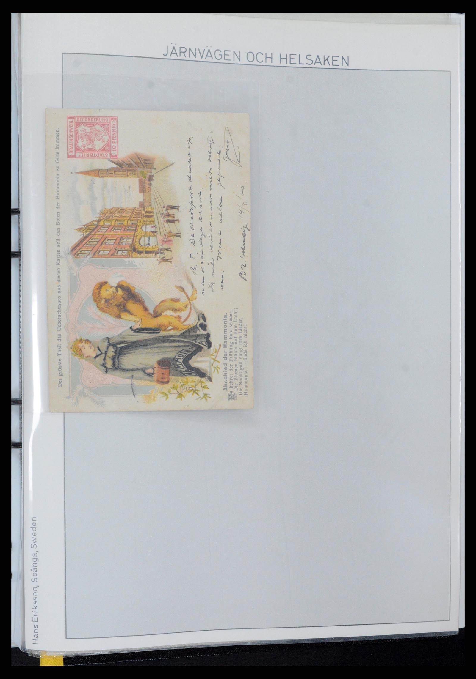 37389 064 - Postzegelverzameling 37389 Duitsland brieven 1890-1941.