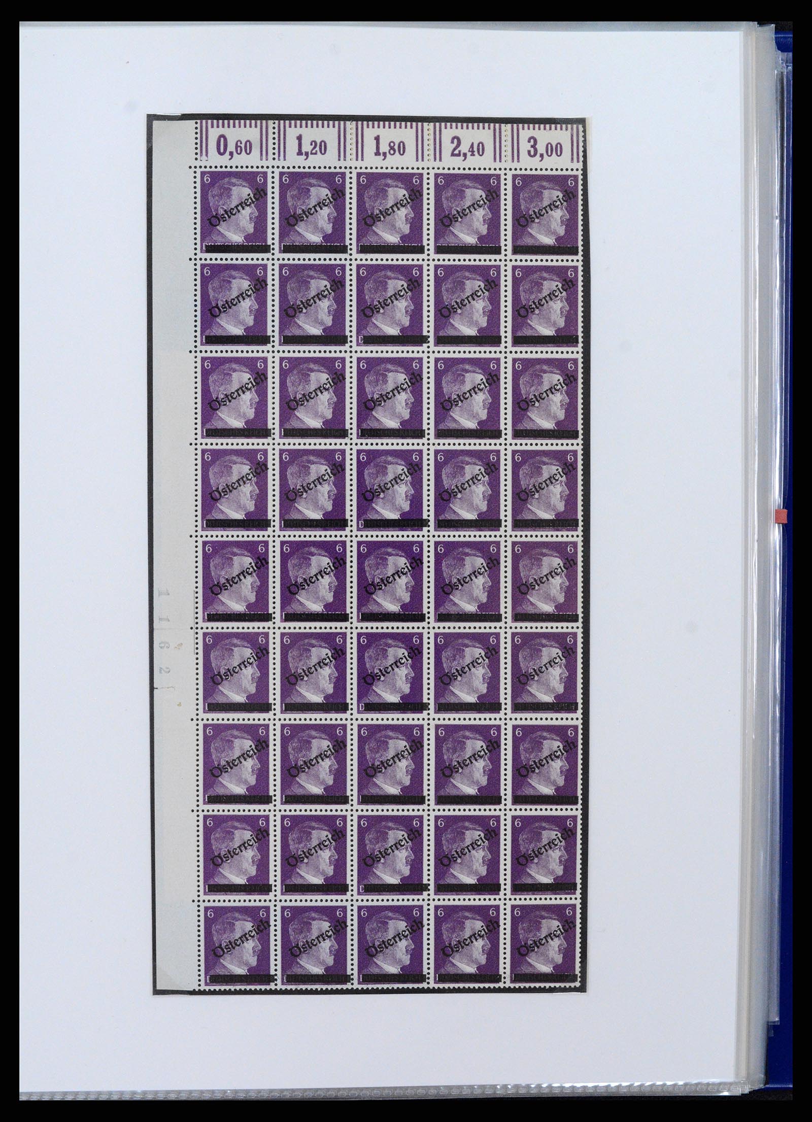 37390 010 - Stamp collection 37390 Austria local overprints 1945.