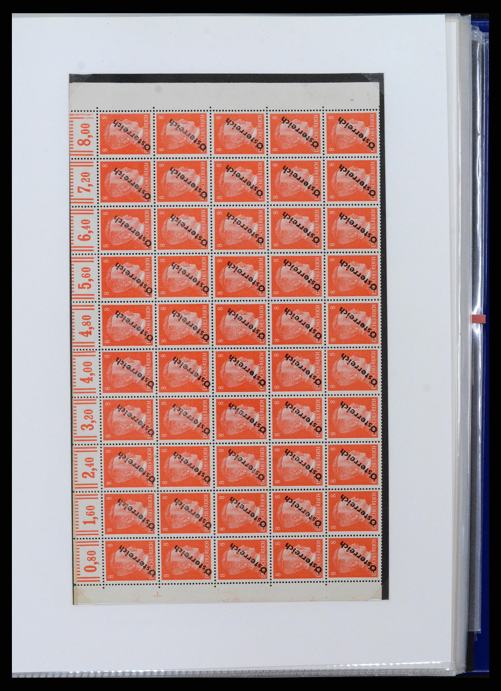 37390 013 - Stamp collection 37390 Austria local overprints 1945.