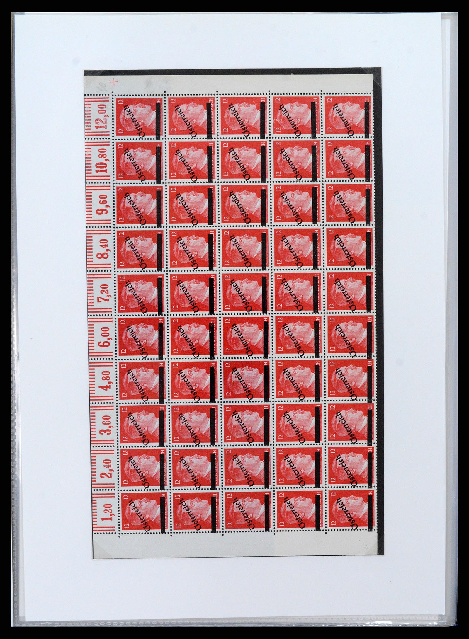 37390 018 - Stamp collection 37390 Austria local overprints 1945.