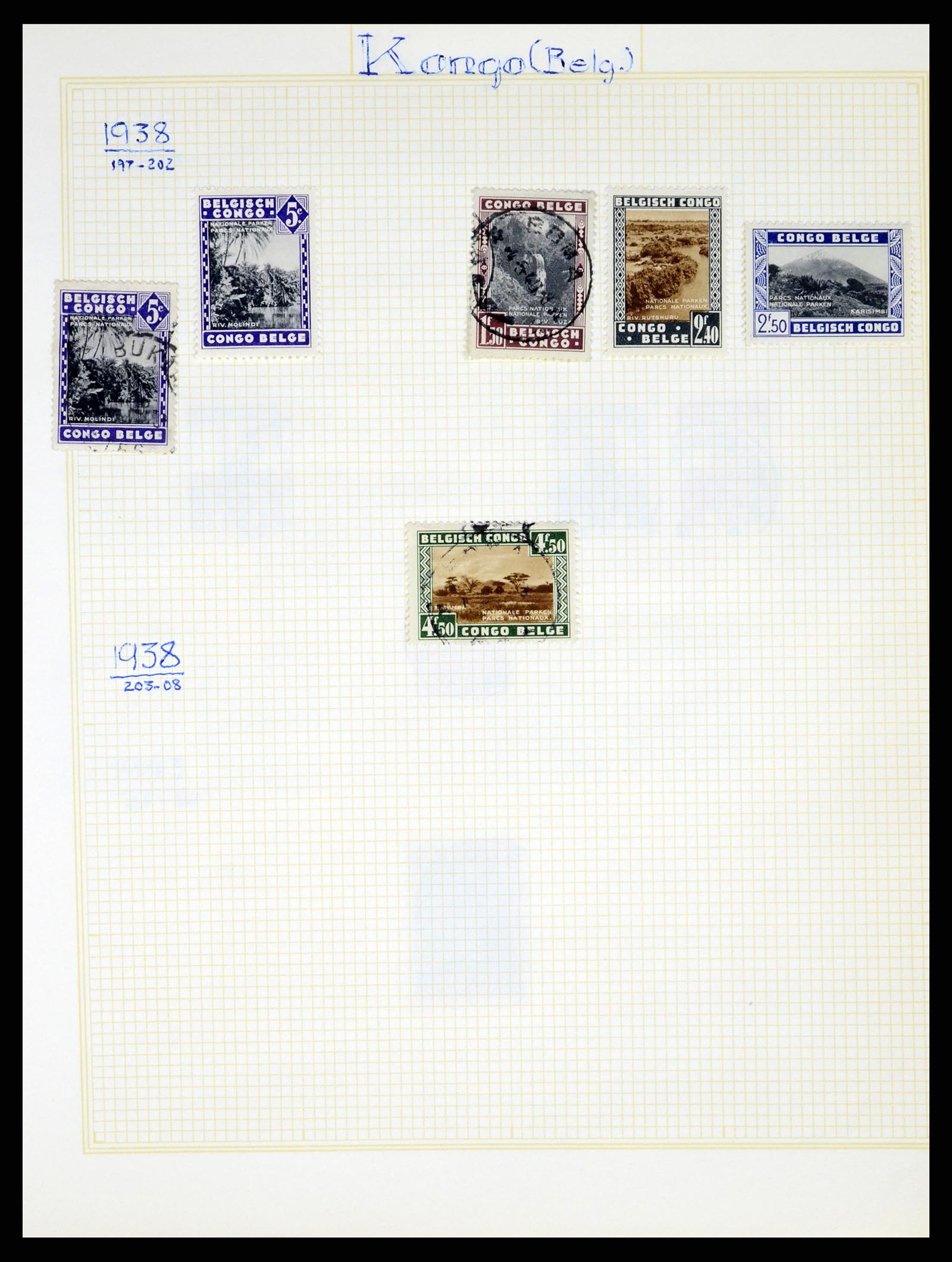 37391 116 - Stamp collection 37391 Belgium and colonies 1849-1958.