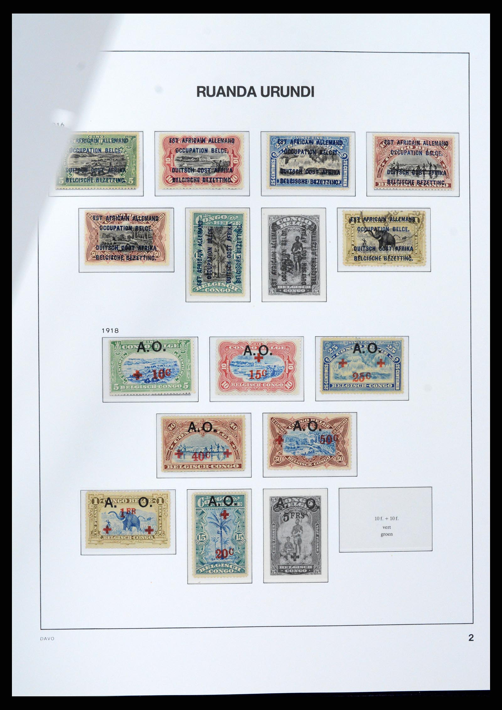 37395 037 - Postzegelverzameling 37395 Belgisch Congo 1886-1960.