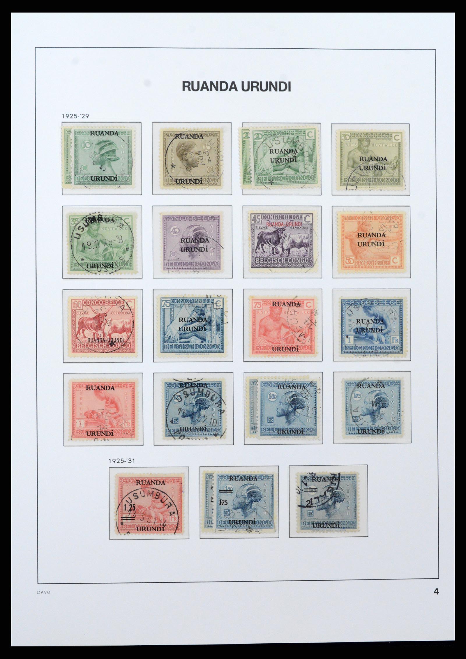 37395 039 - Postzegelverzameling 37395 Belgisch Congo 1886-1960.