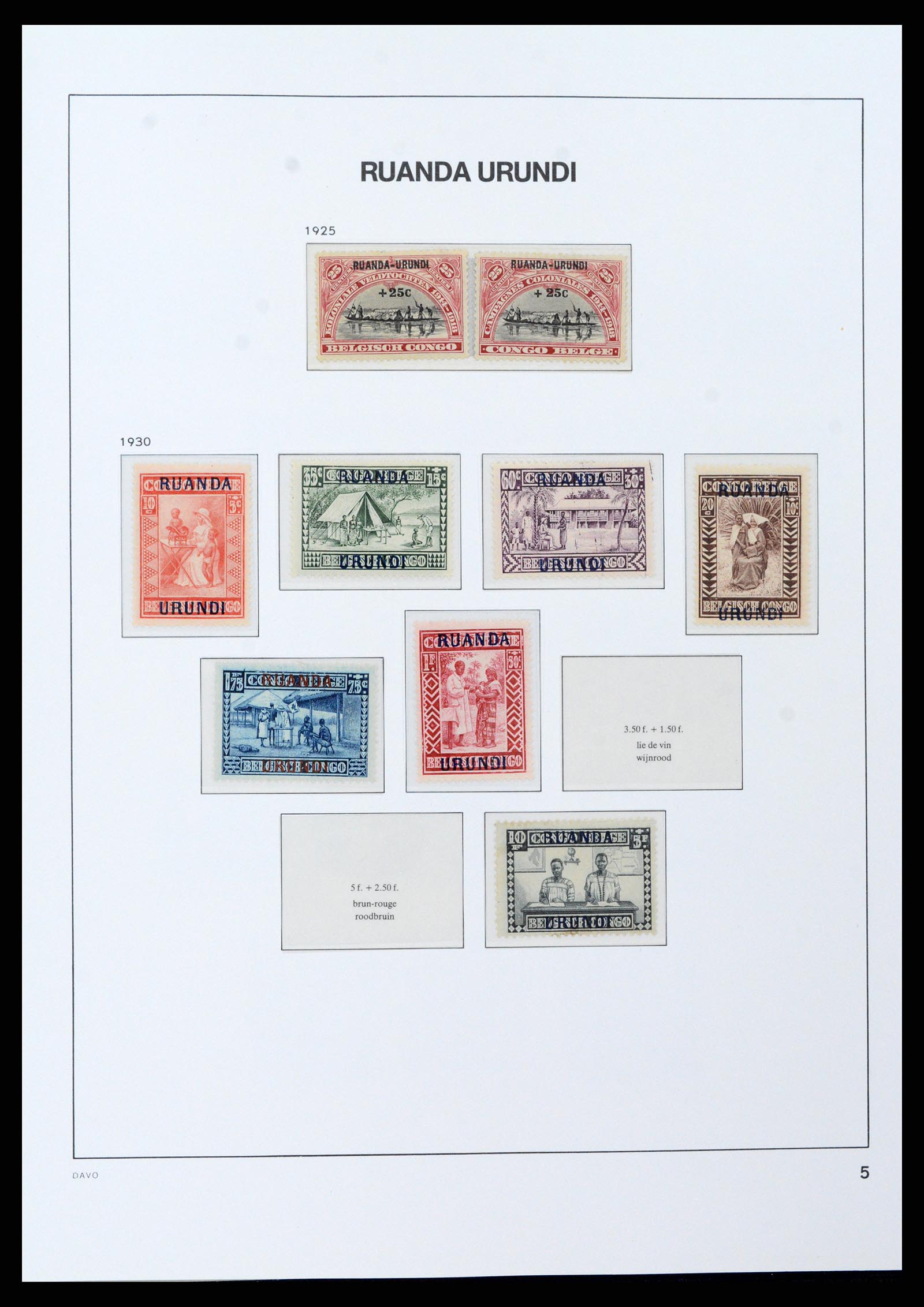37395 040 - Postzegelverzameling 37395 Belgisch Congo 1886-1960.