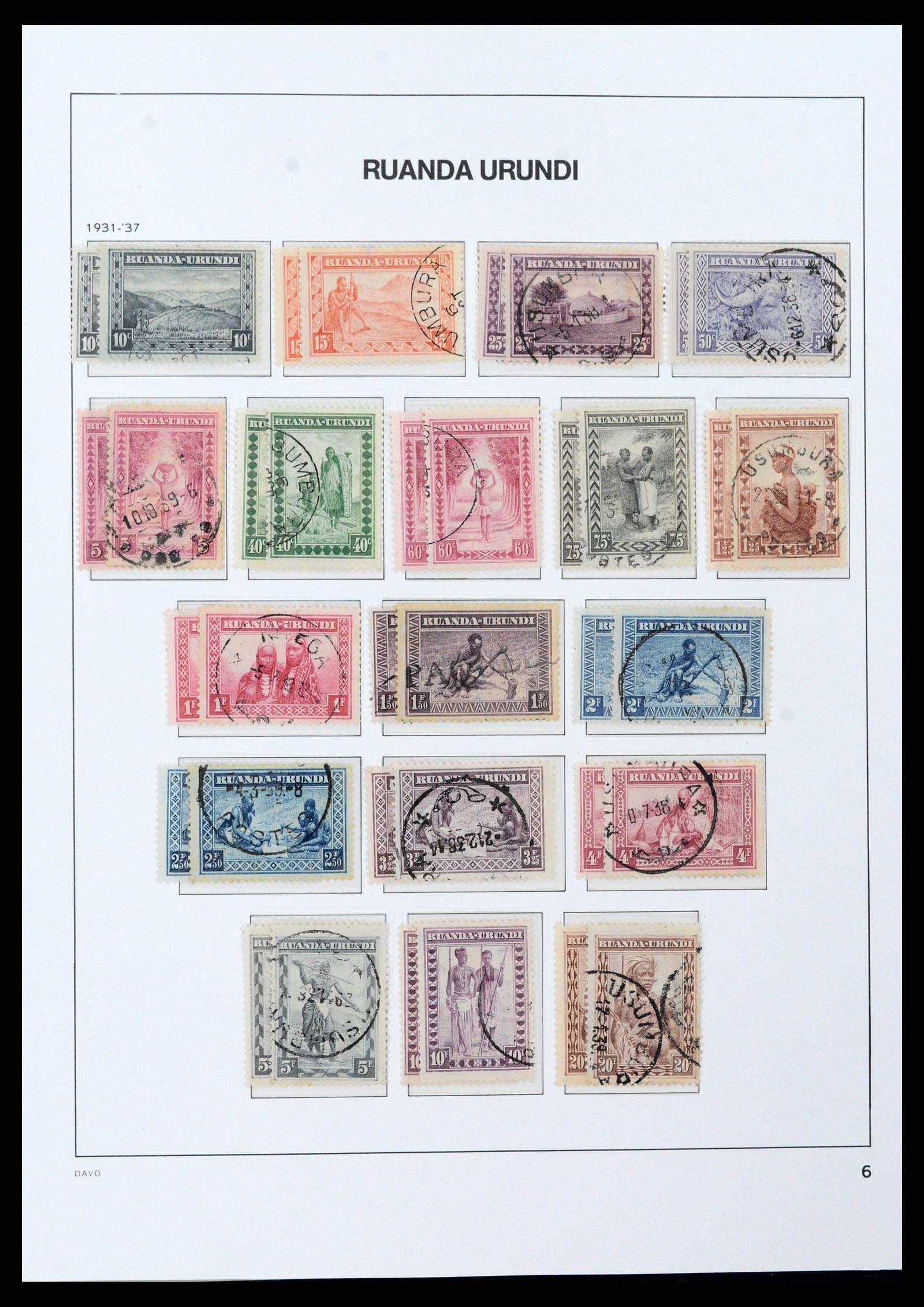 37395 041 - Postzegelverzameling 37395 Belgisch Congo 1886-1960.