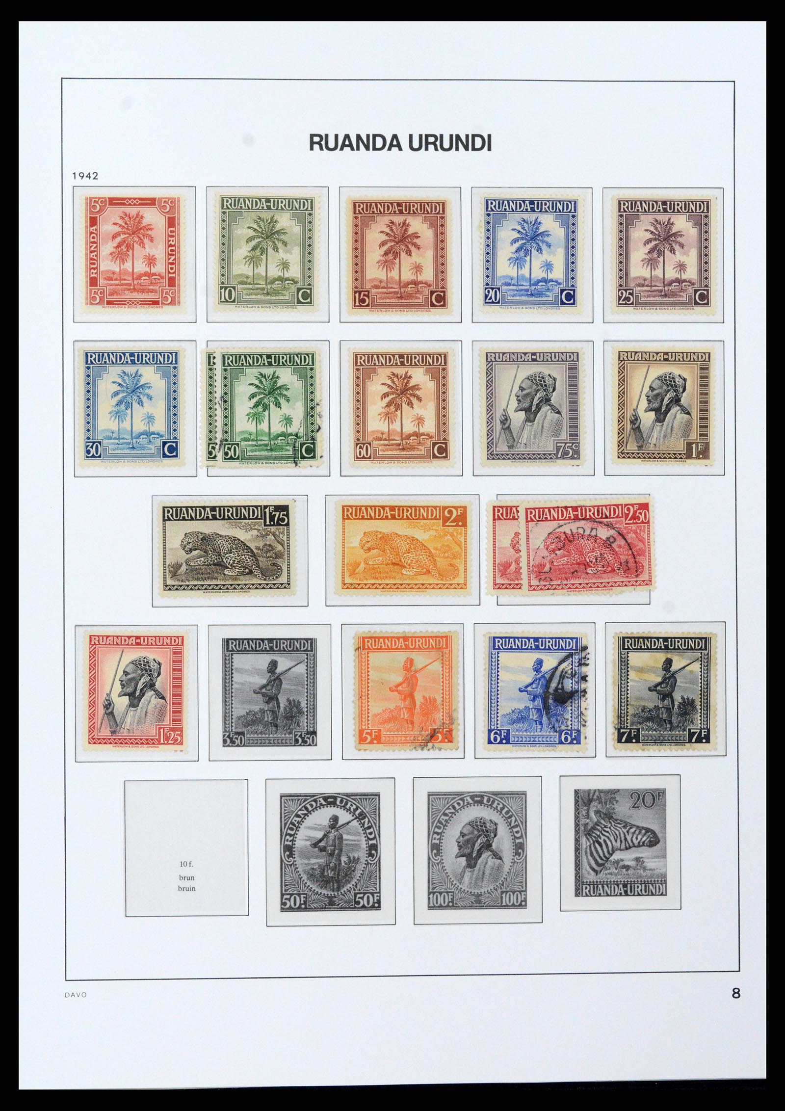 37395 043 - Postzegelverzameling 37395 Belgisch Congo 1886-1960.