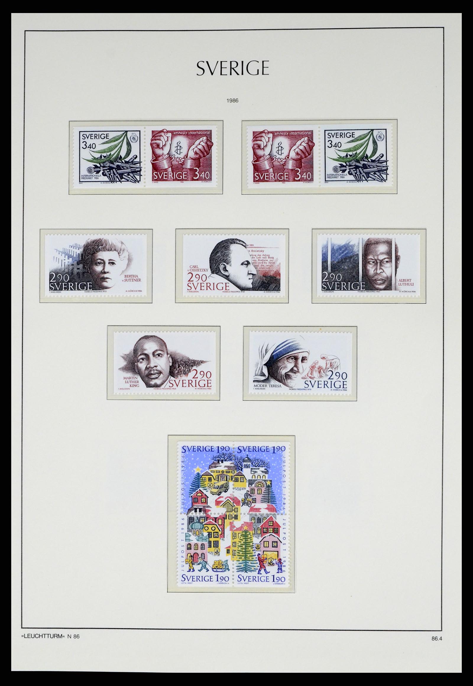 37397 161 - Postzegelverzameling 37397 Zweden 1886-1990.