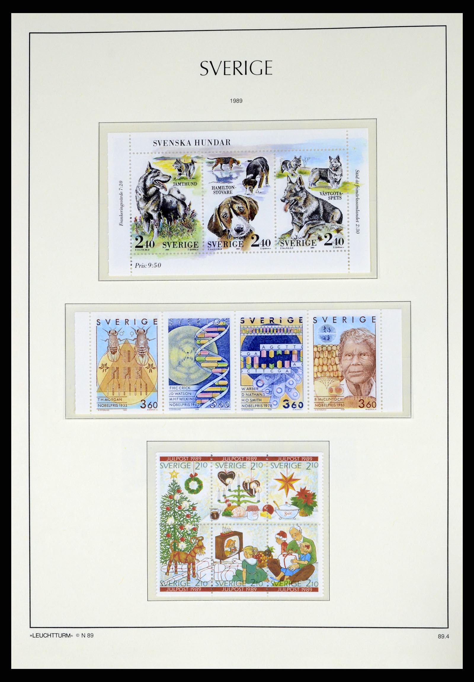 37397 173 - Postzegelverzameling 37397 Zweden 1886-1990.