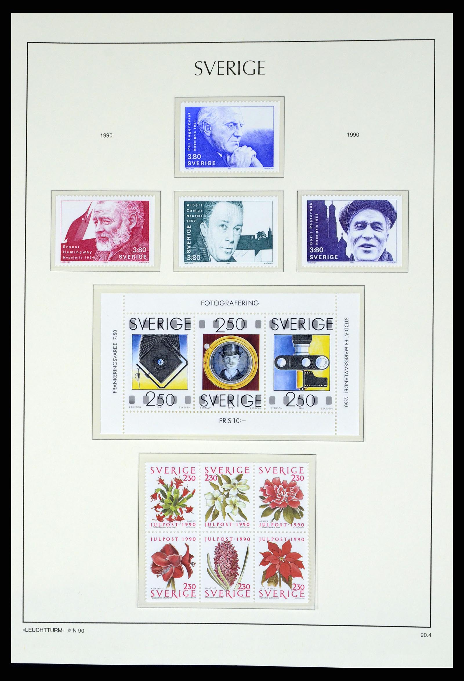 37397 177 - Postzegelverzameling 37397 Zweden 1886-1990.