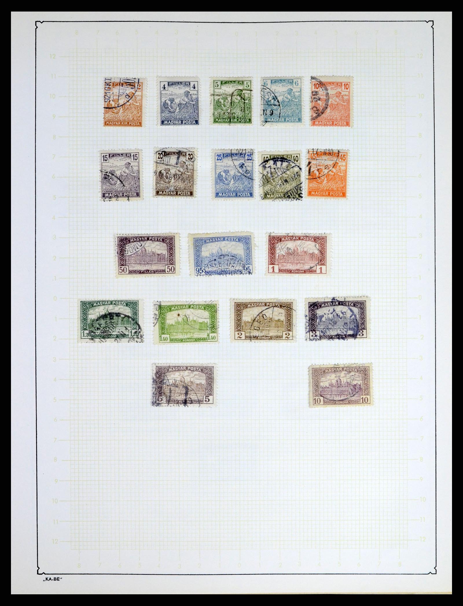 37398 030 - Stamp collection 37398 Hungary 1871-1960.