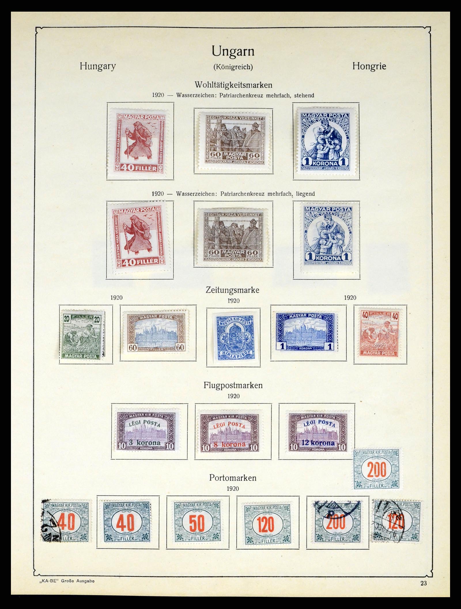 37398 036 - Stamp collection 37398 Hungary 1871-1960.