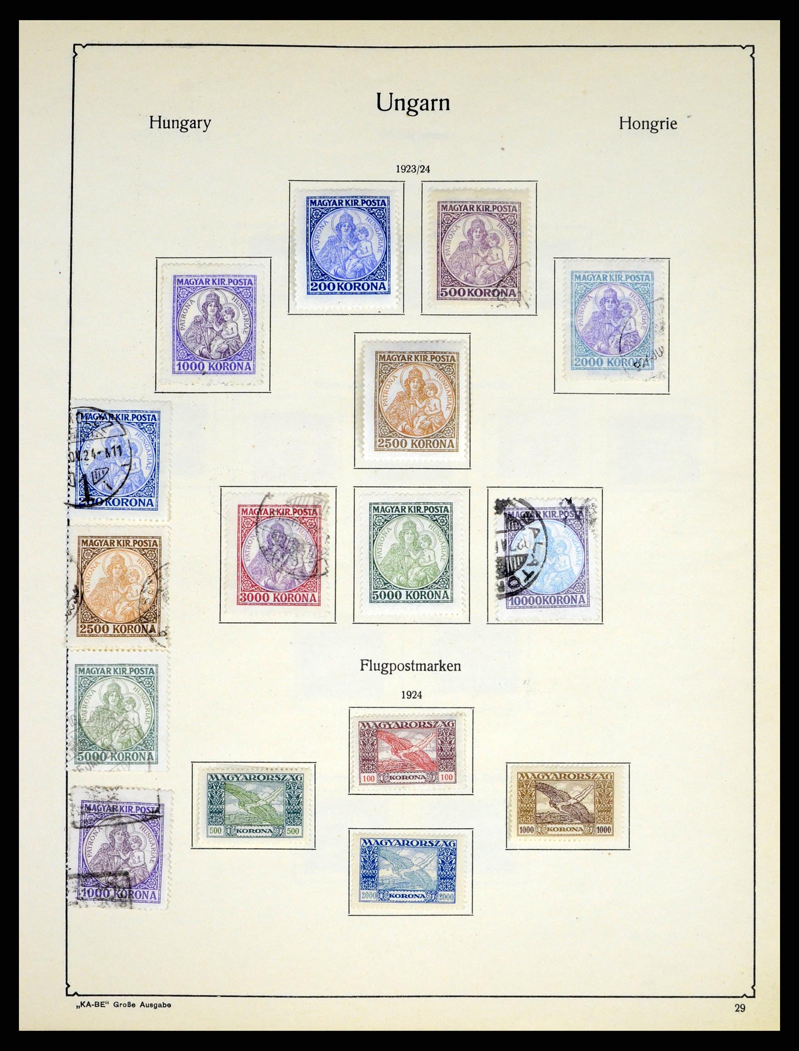 37398 045 - Postzegelverzameling 37398 Hongarije 1871-1960.