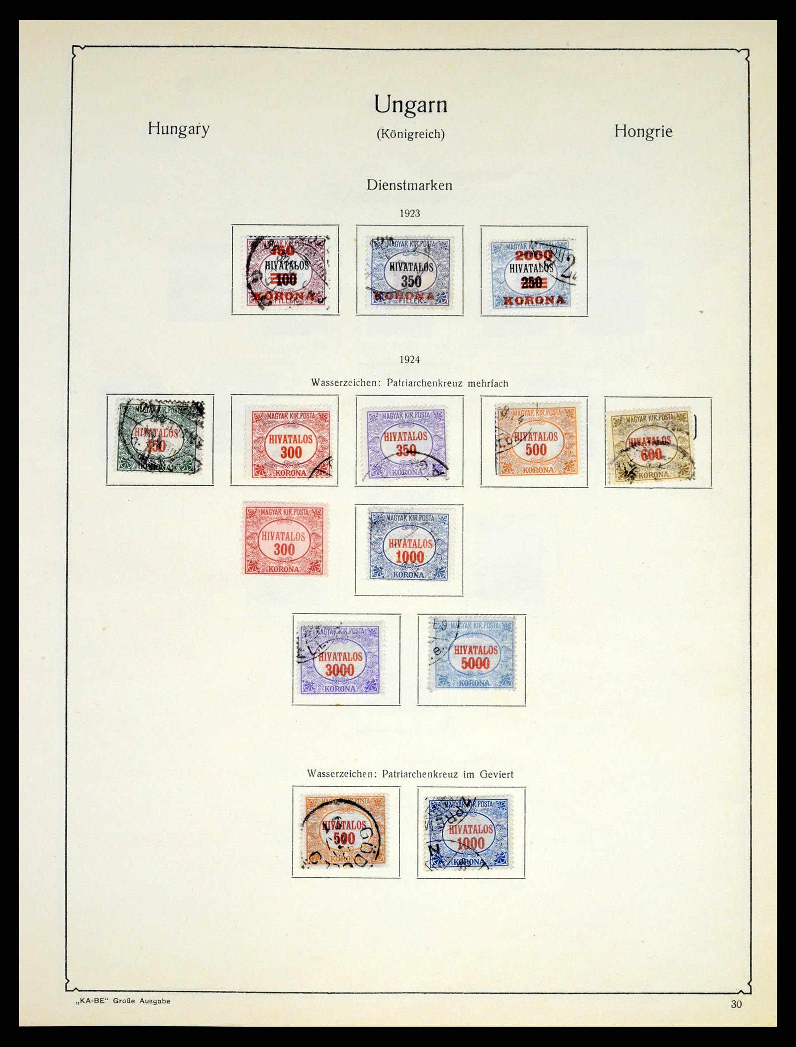 37398 046 - Postzegelverzameling 37398 Hongarije 1871-1960.