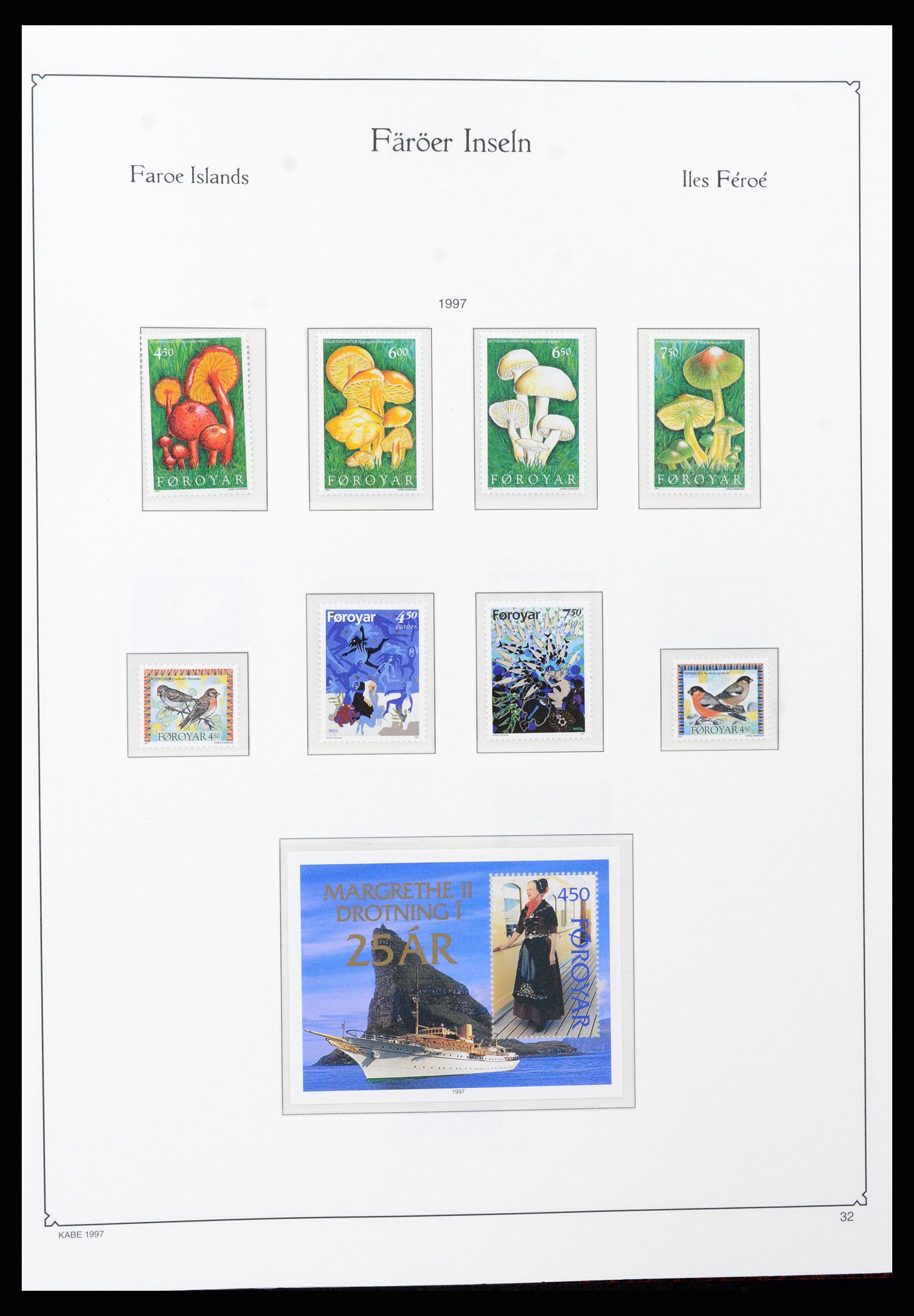 37399 040 - Postzegelverzameling 37399 Faeroer 1940-2017.