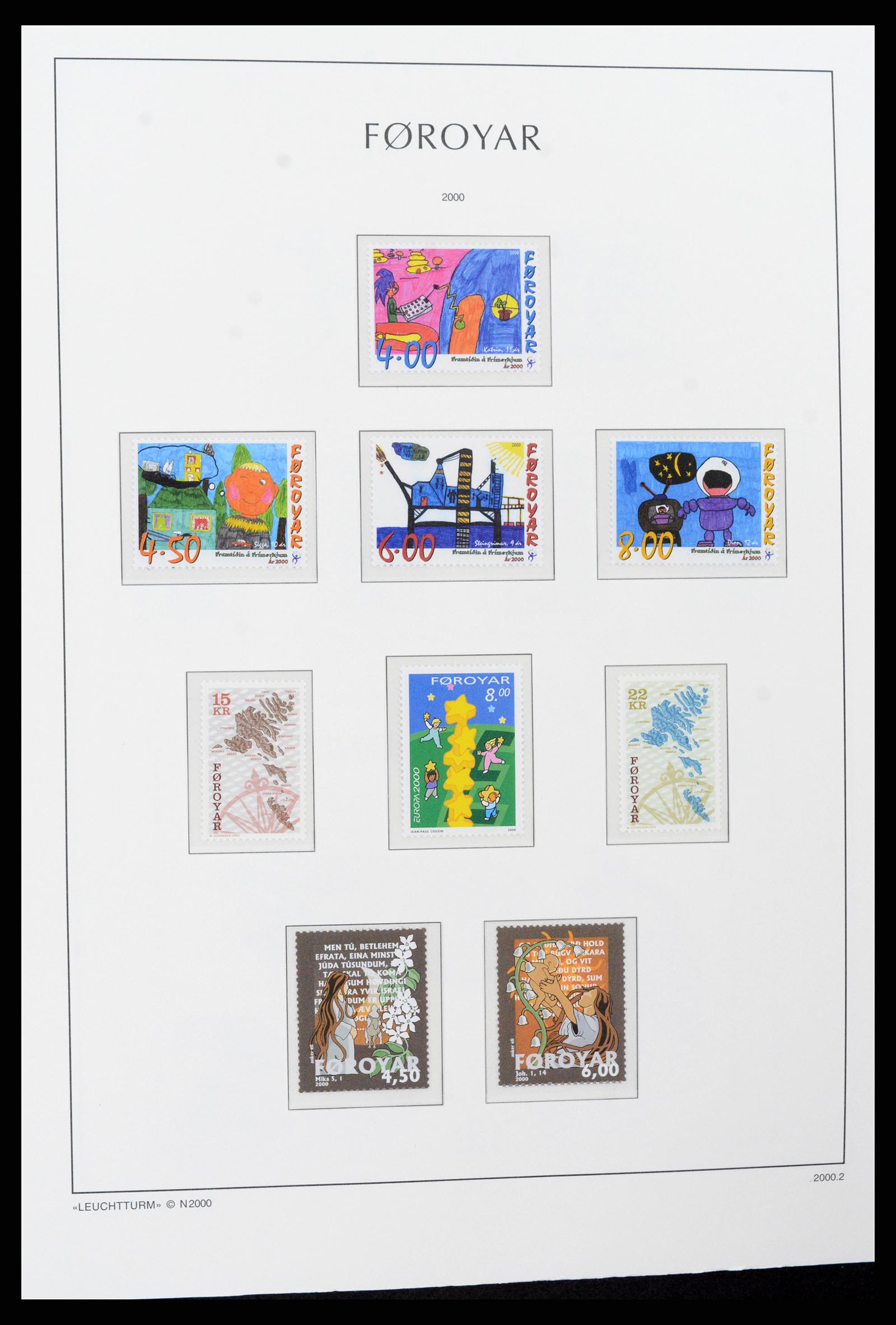 37399 048 - Postzegelverzameling 37399 Faeroer 1940-2017.