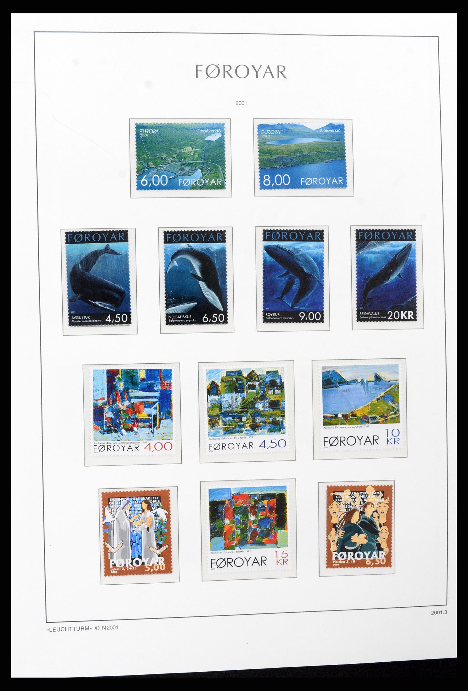 37399 051 - Postzegelverzameling 37399 Faeroer 1940-2017.