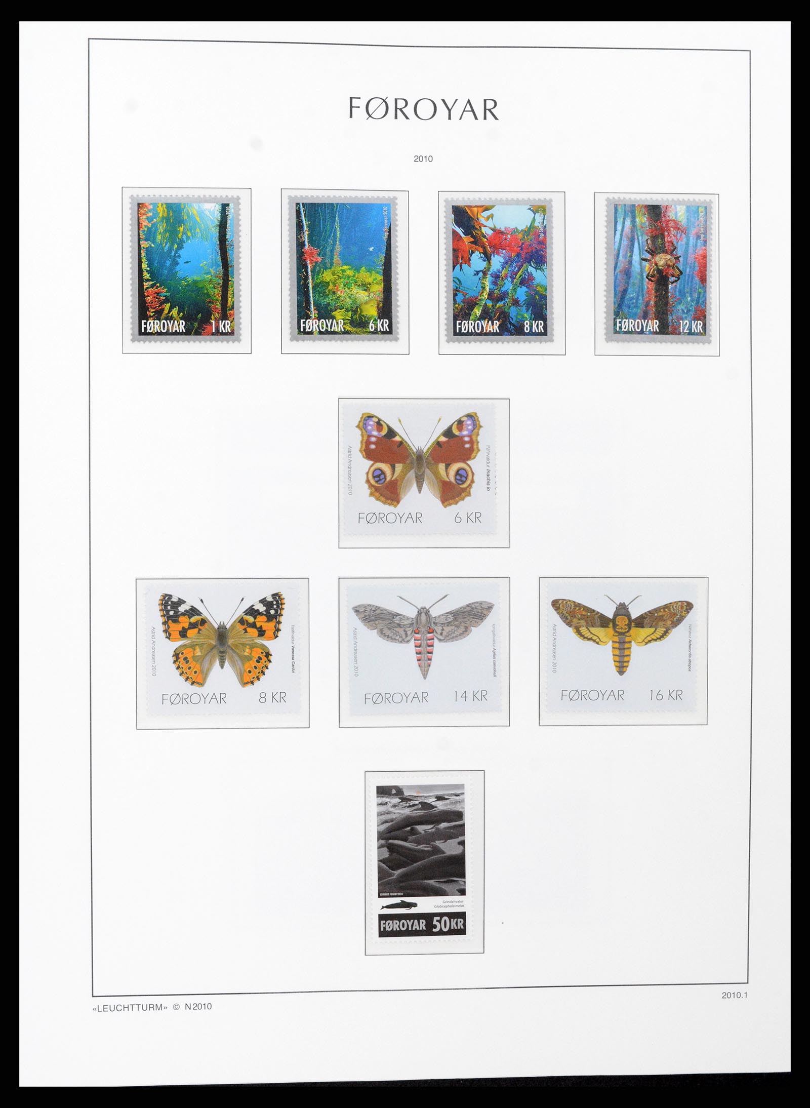 37399 079 - Postzegelverzameling 37399 Faeroer 1940-2017.
