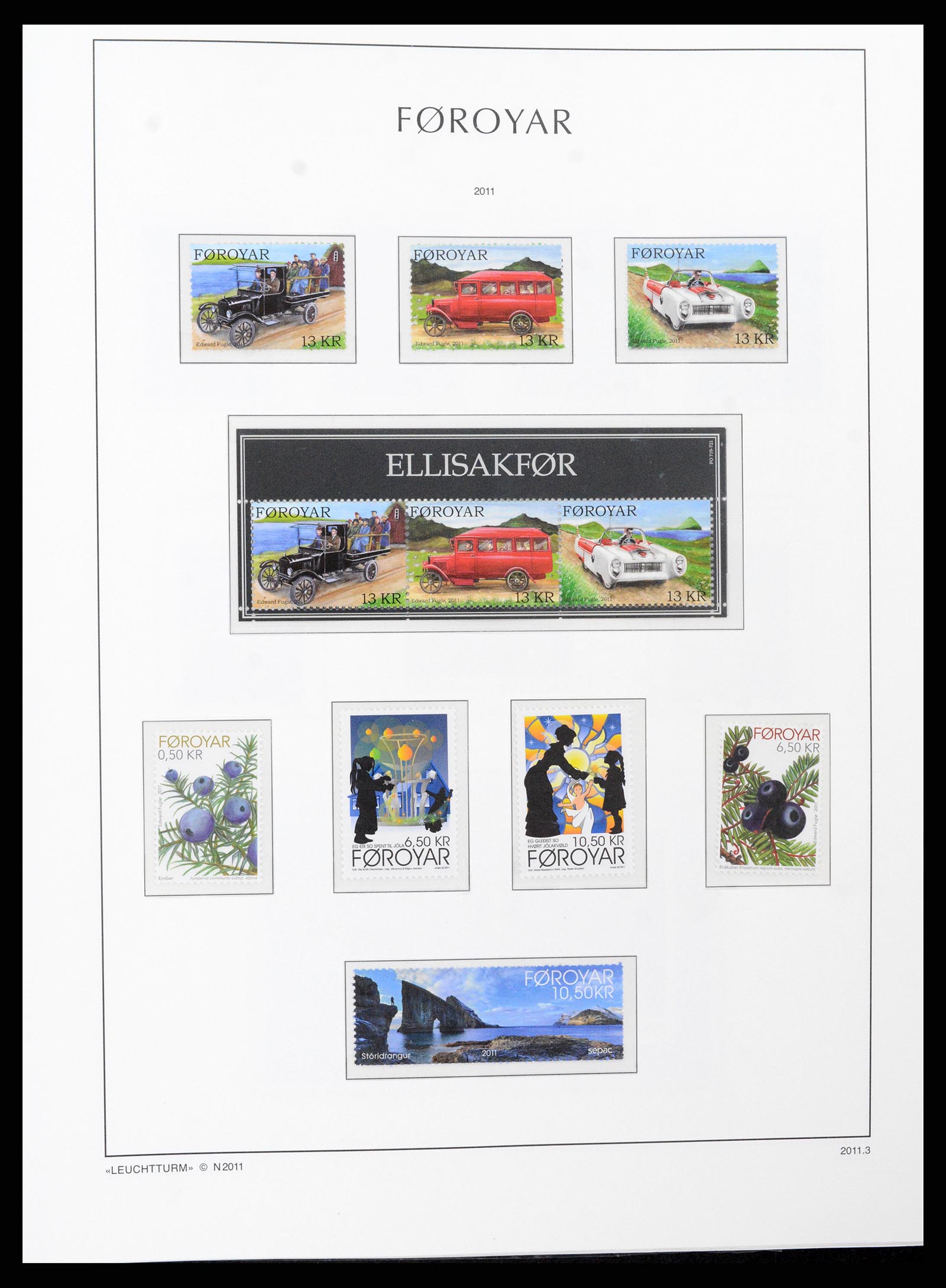 37399 084 - Postzegelverzameling 37399 Faeroer 1940-2017.
