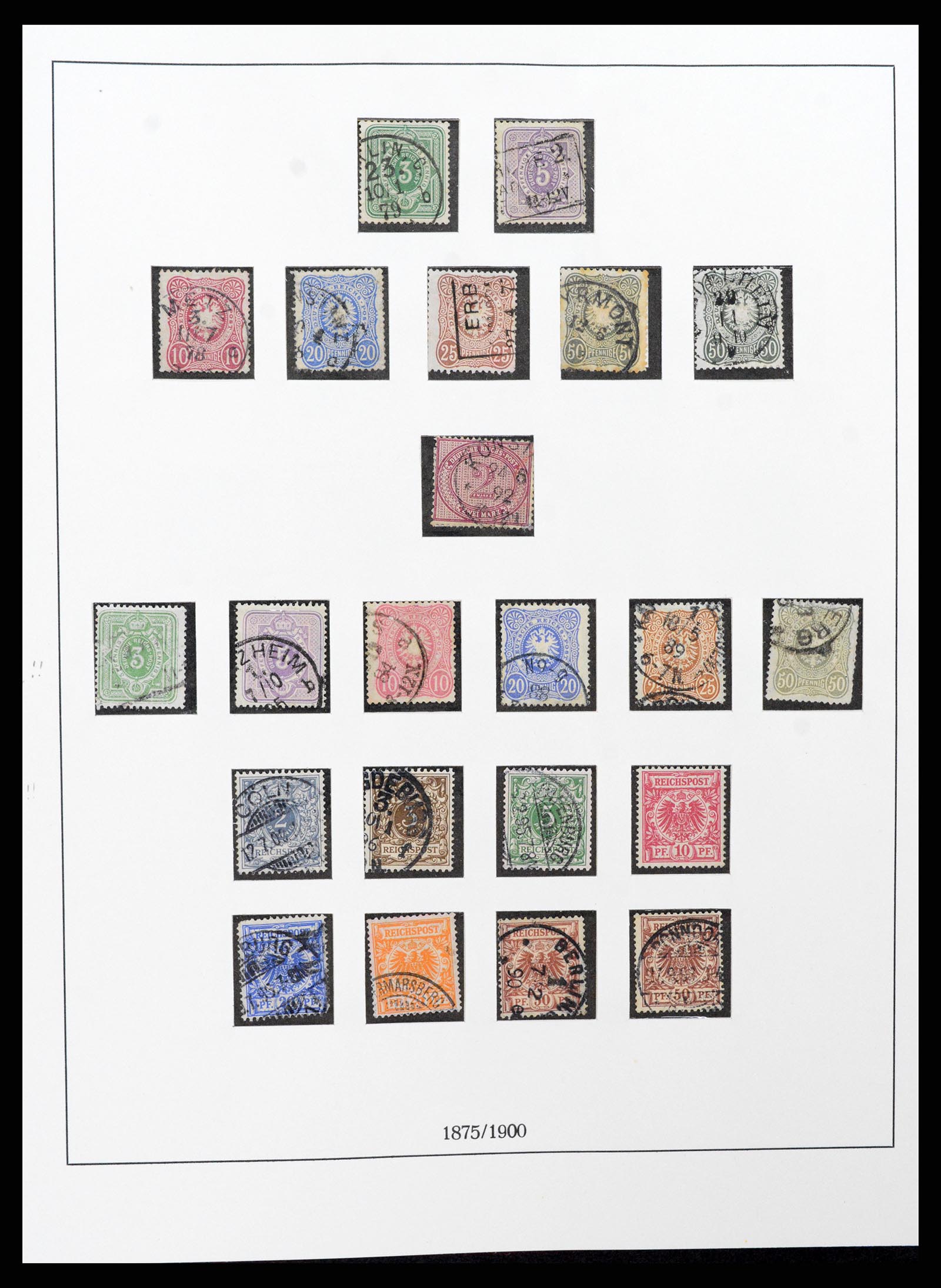 37400 003 - Postzegelverzameling 37400 Duitse Rijk 1872-1945.