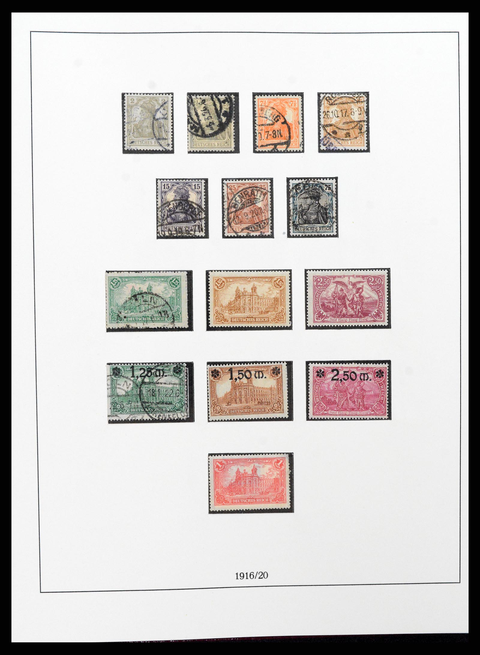 37400 007 - Postzegelverzameling 37400 Duitse Rijk 1872-1945.