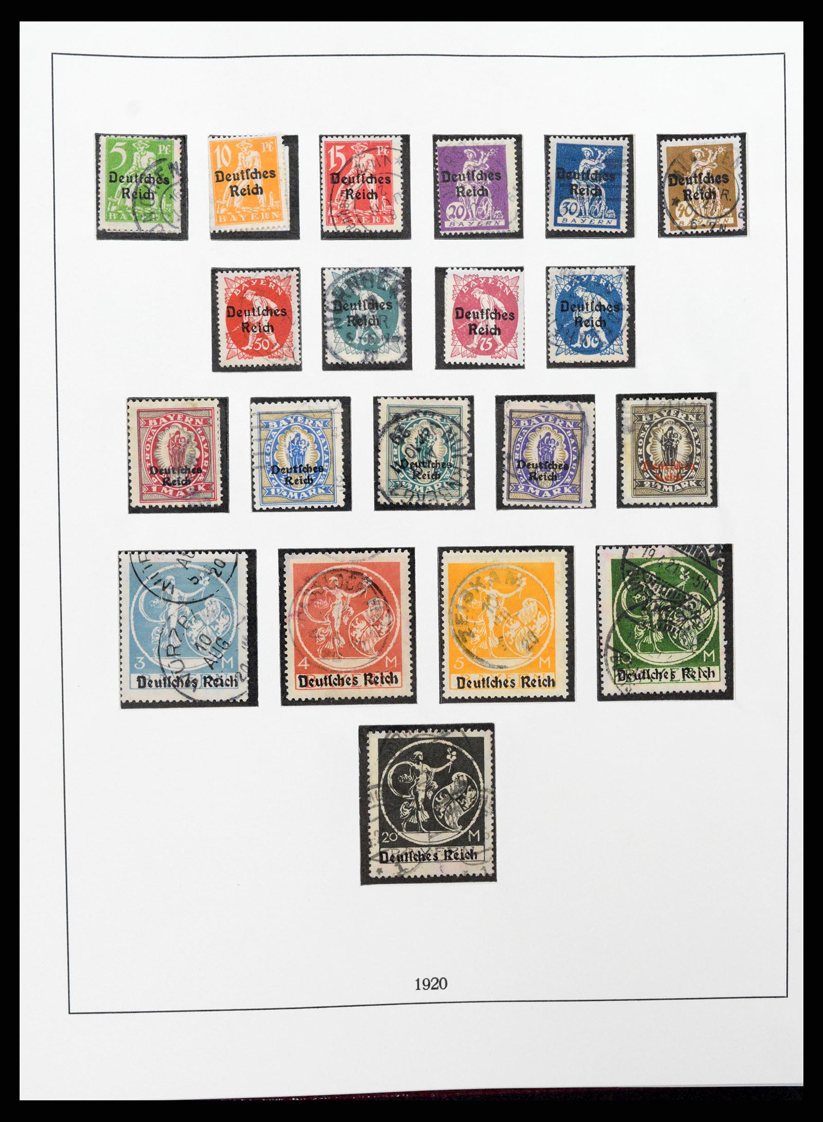 37400 010 - Postzegelverzameling 37400 Duitse Rijk 1872-1945.