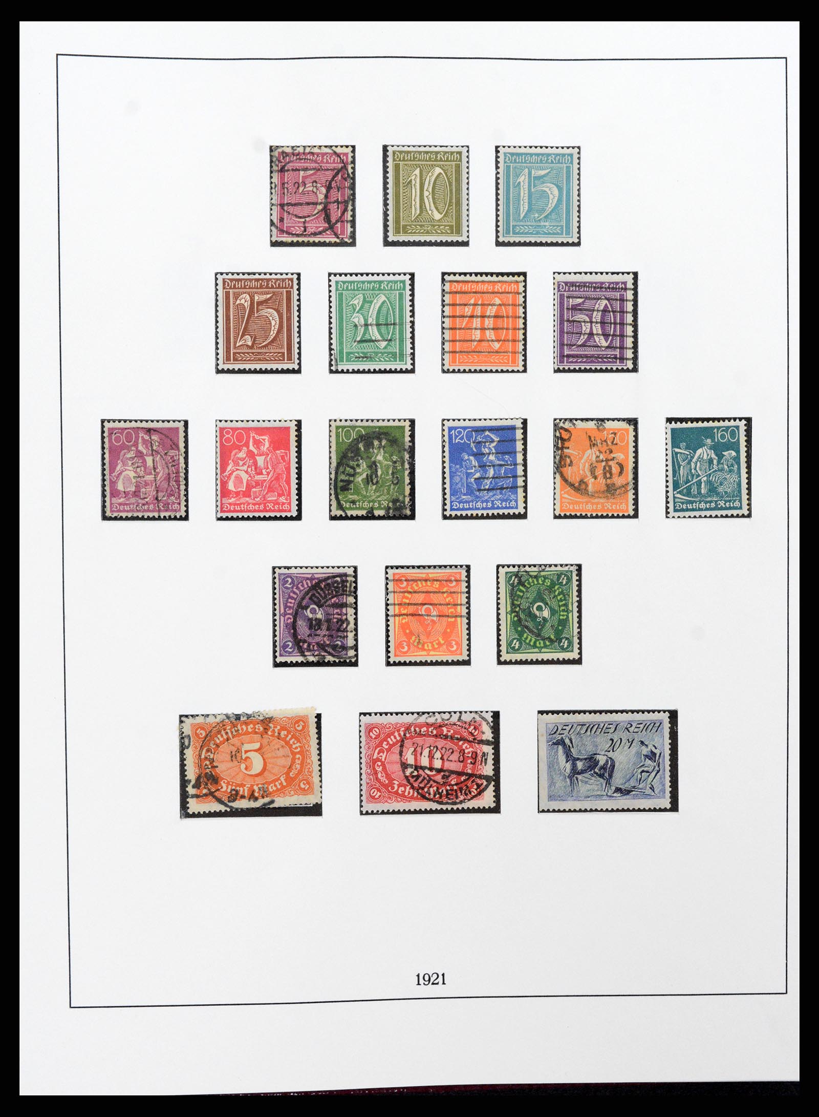 37400 012 - Stamp collection 37400 Germany Reich 1872-1945.