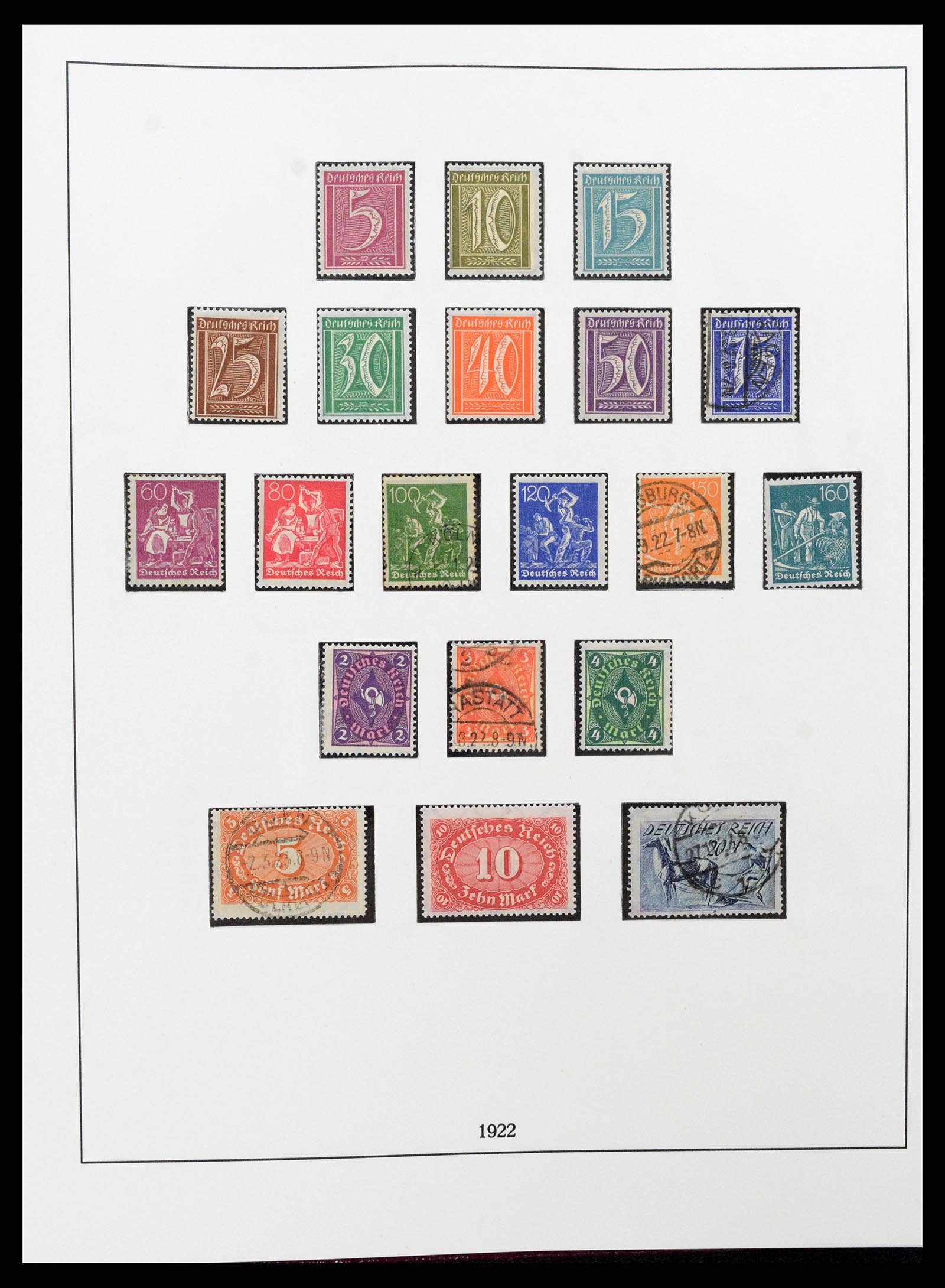 37400 013 - Postzegelverzameling 37400 Duitse Rijk 1872-1945.
