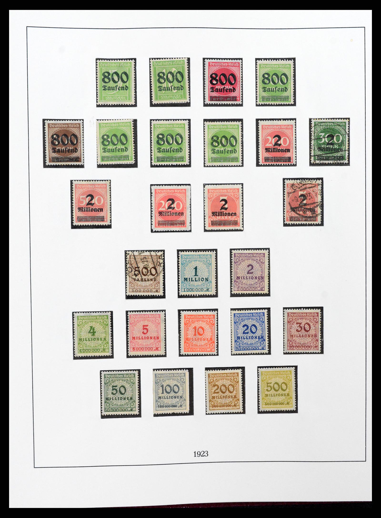 37400 019 - Postzegelverzameling 37400 Duitse Rijk 1872-1945.