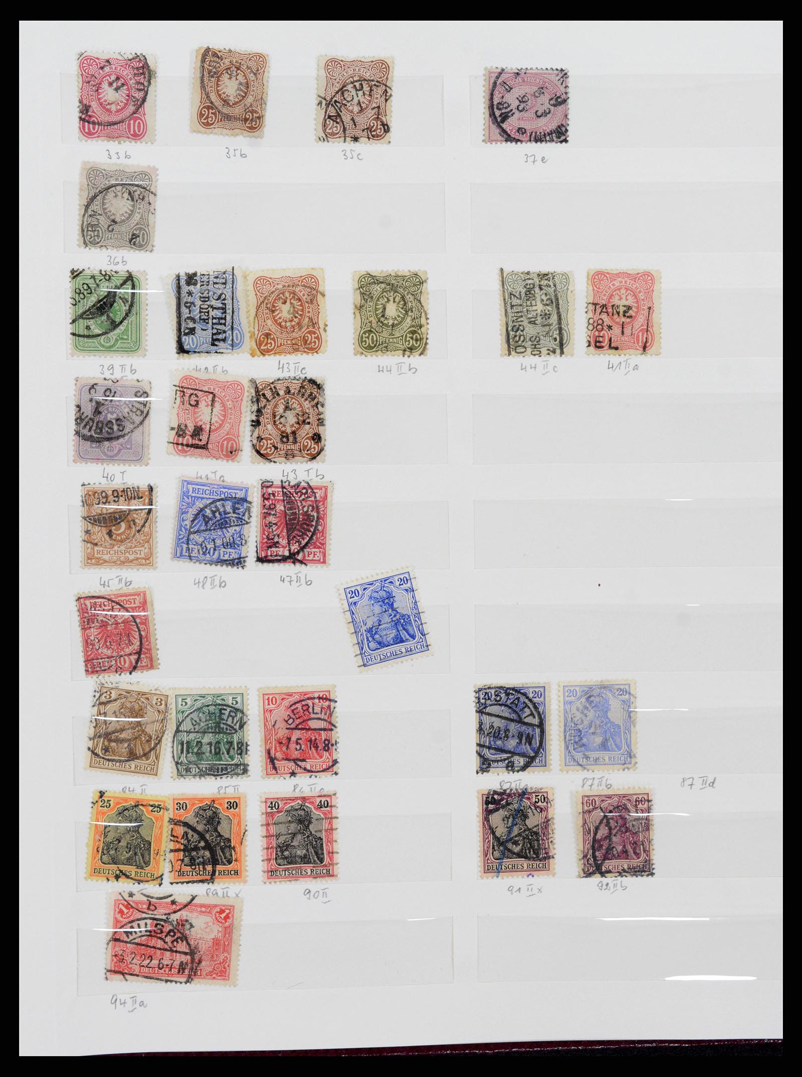 37400 021 - Postzegelverzameling 37400 Duitse Rijk 1872-1945.