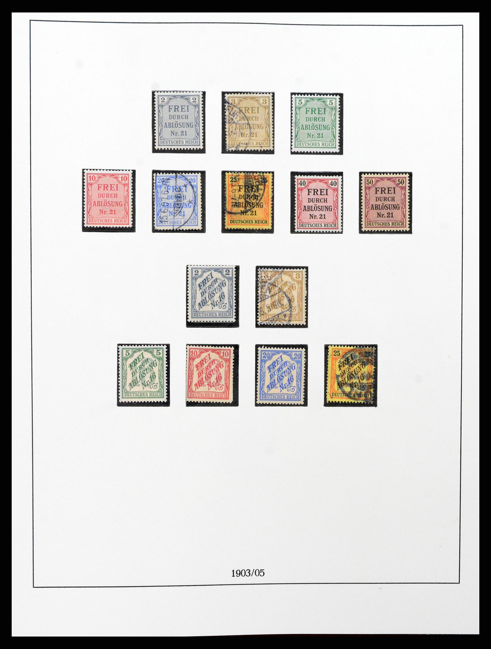 37400 023 - Postzegelverzameling 37400 Duitse Rijk 1872-1945.