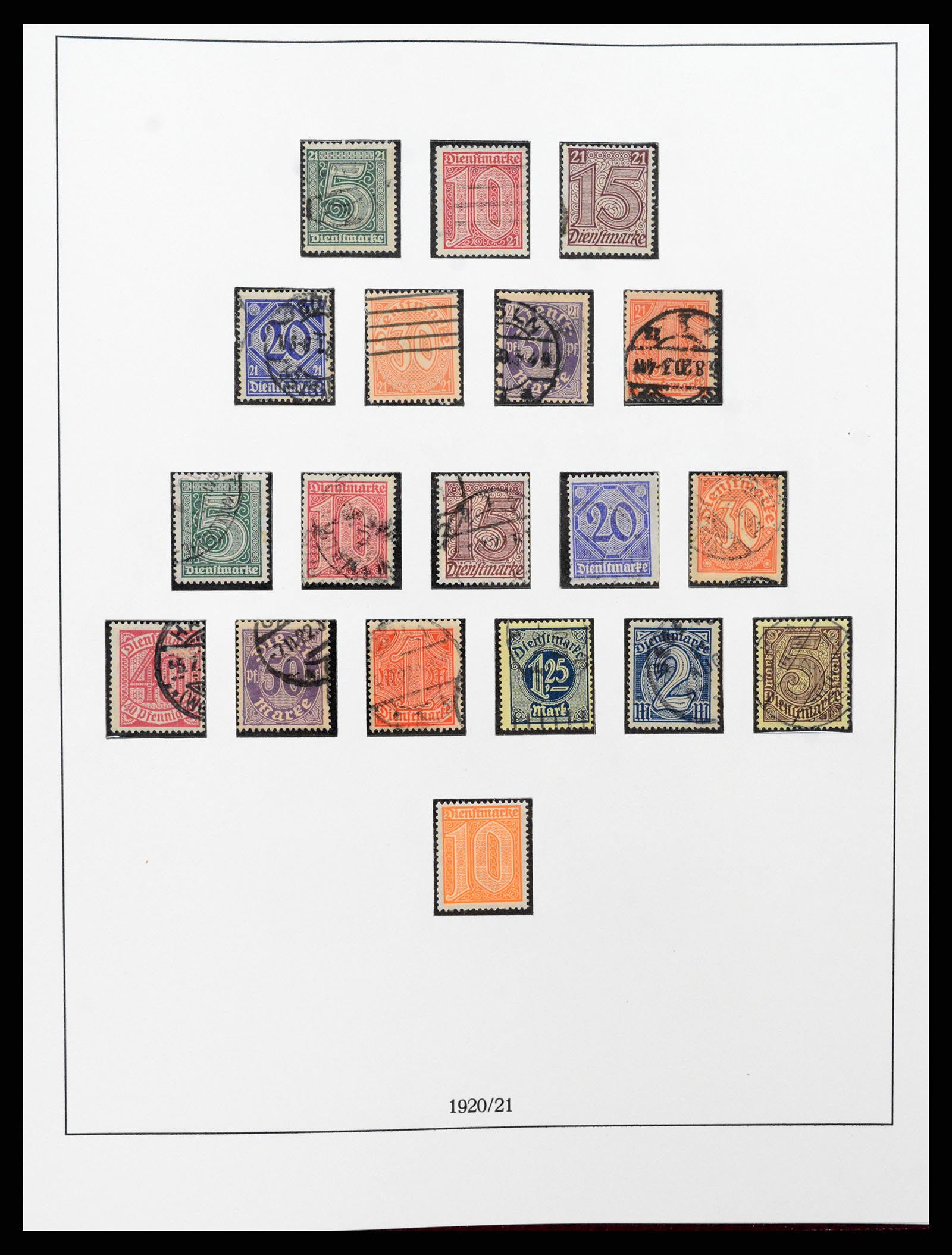 37400 024 - Postzegelverzameling 37400 Duitse Rijk 1872-1945.