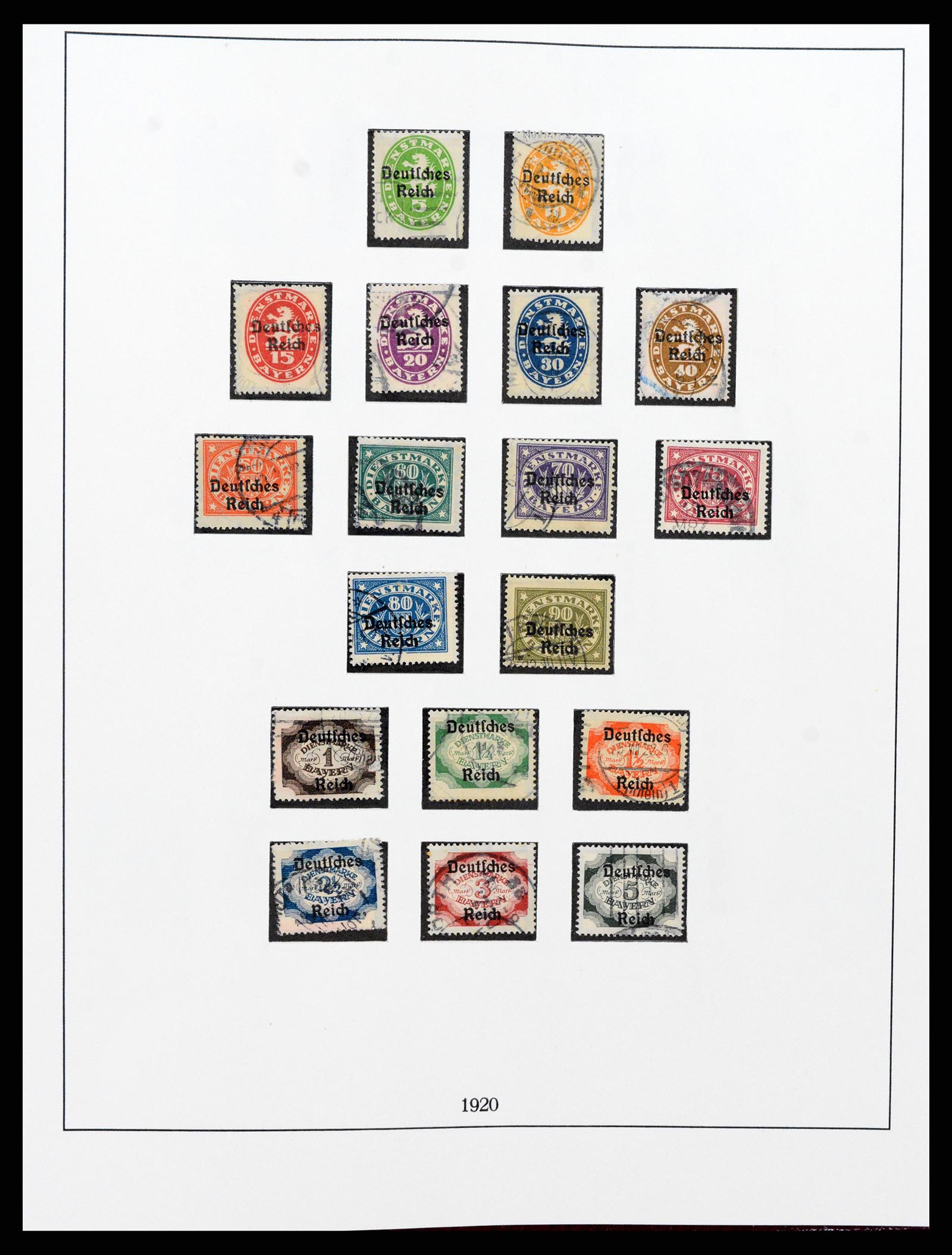 37400 025 - Postzegelverzameling 37400 Duitse Rijk 1872-1945.