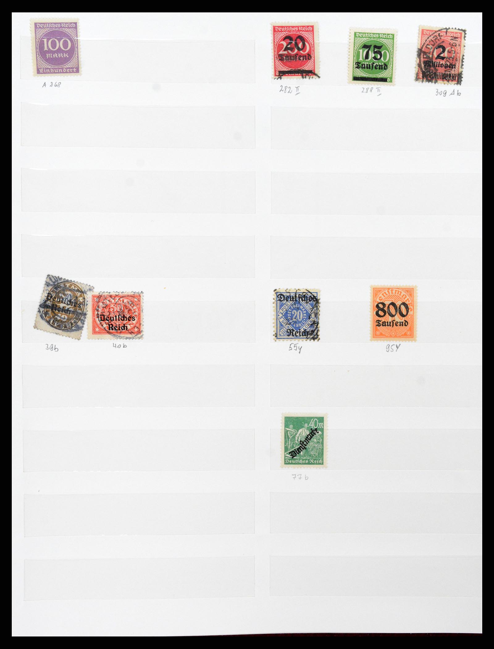 37400 028 - Postzegelverzameling 37400 Duitse Rijk 1872-1945.