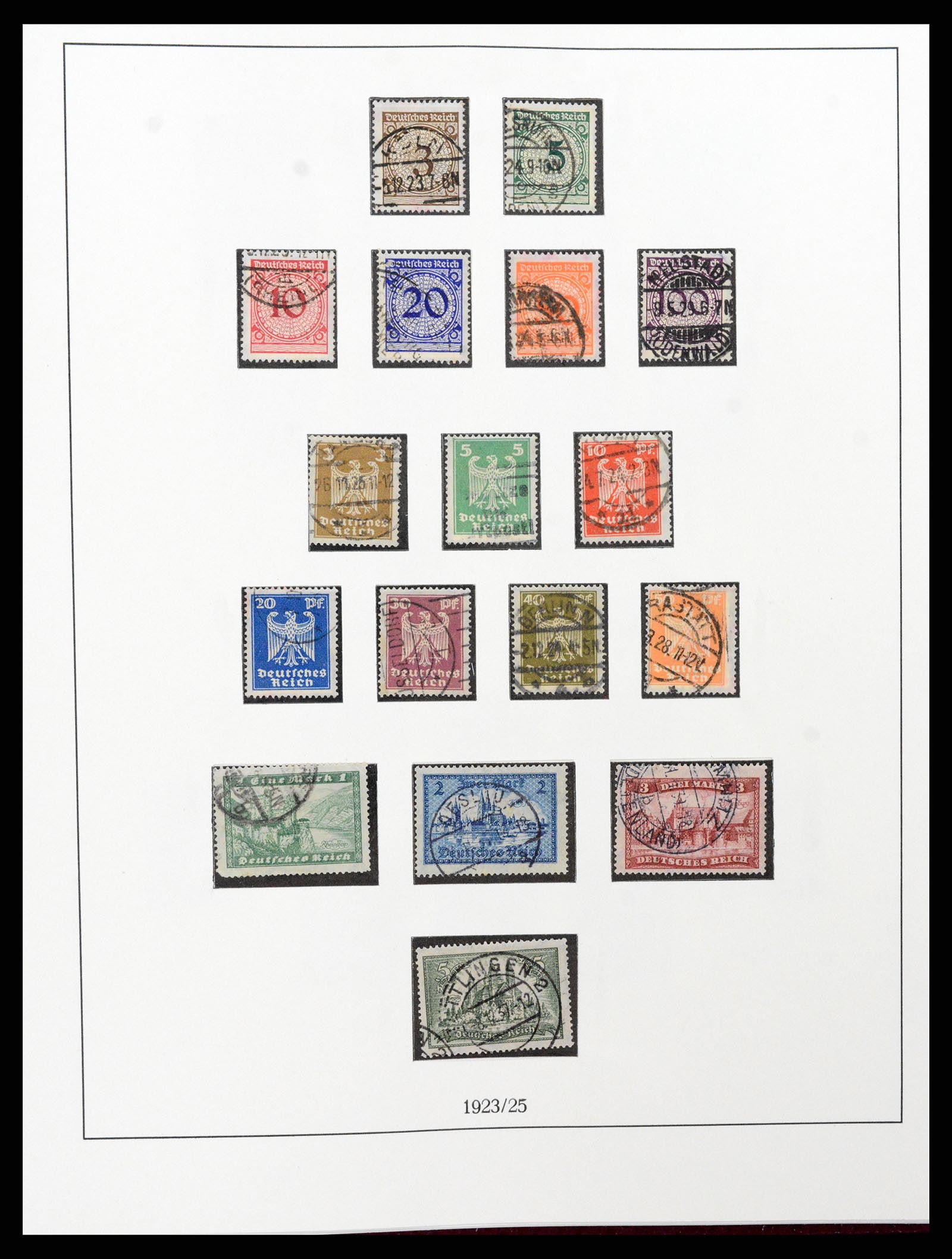 37400 029 - Postzegelverzameling 37400 Duitse Rijk 1872-1945.