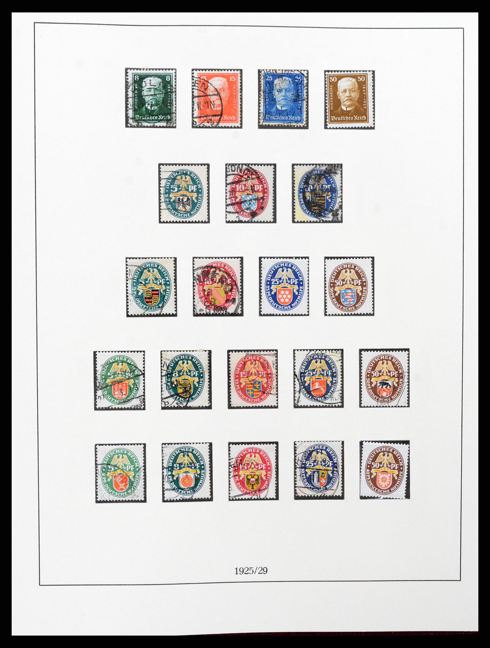 37400 031 - Postzegelverzameling 37400 Duitse Rijk 1872-1945.