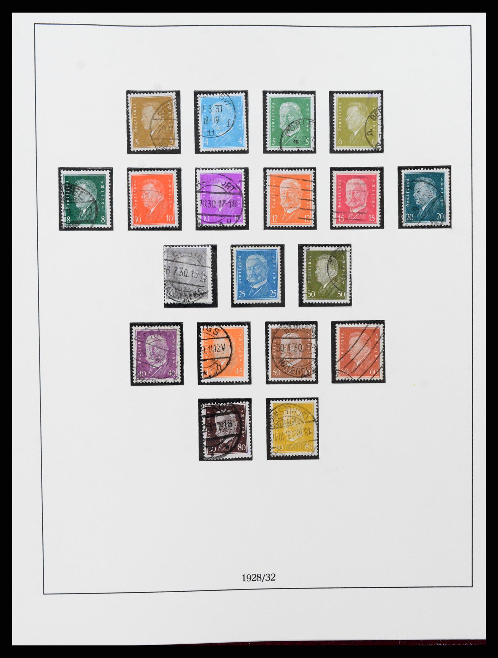 37400 033 - Postzegelverzameling 37400 Duitse Rijk 1872-1945.
