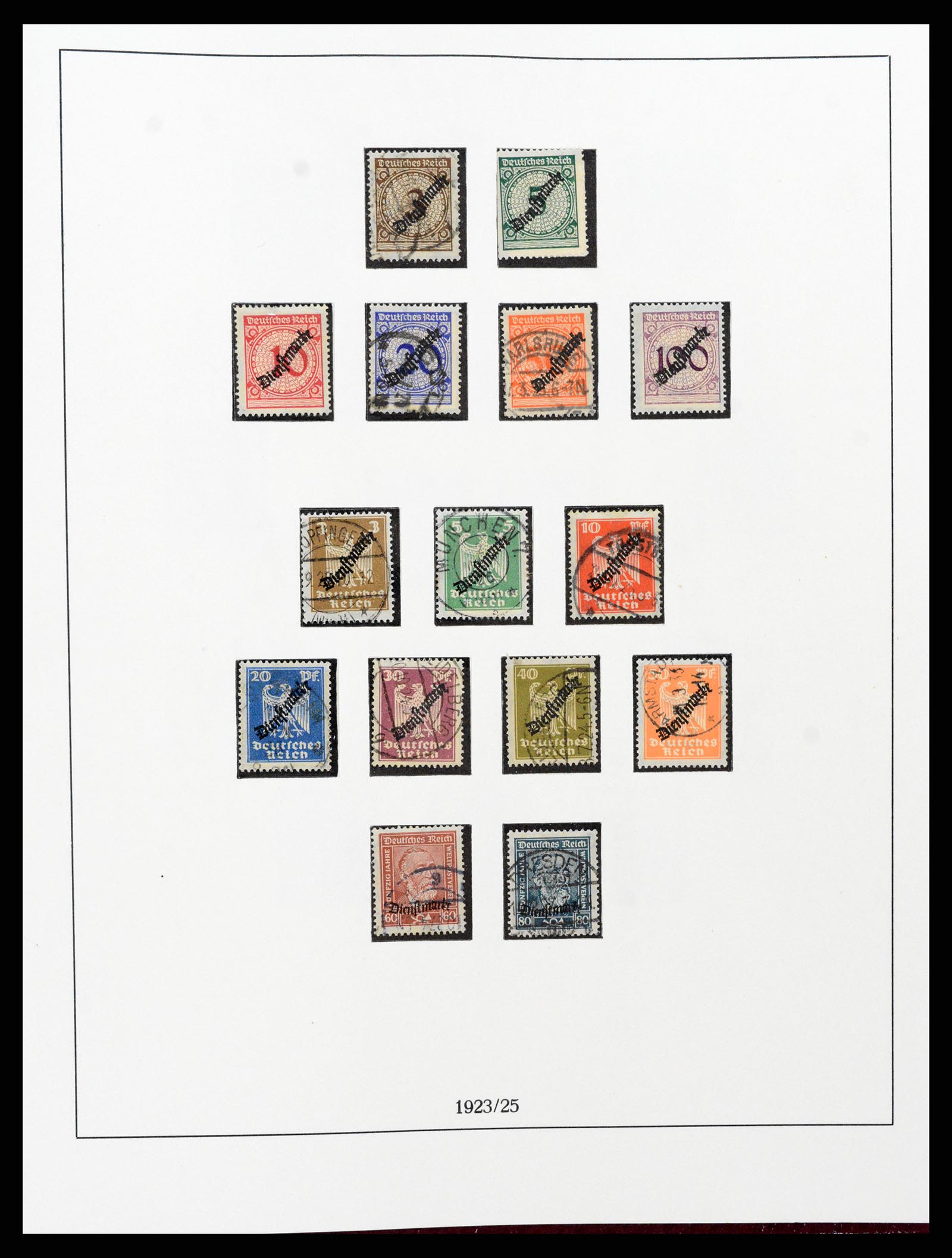 37400 039 - Postzegelverzameling 37400 Duitse Rijk 1872-1945.
