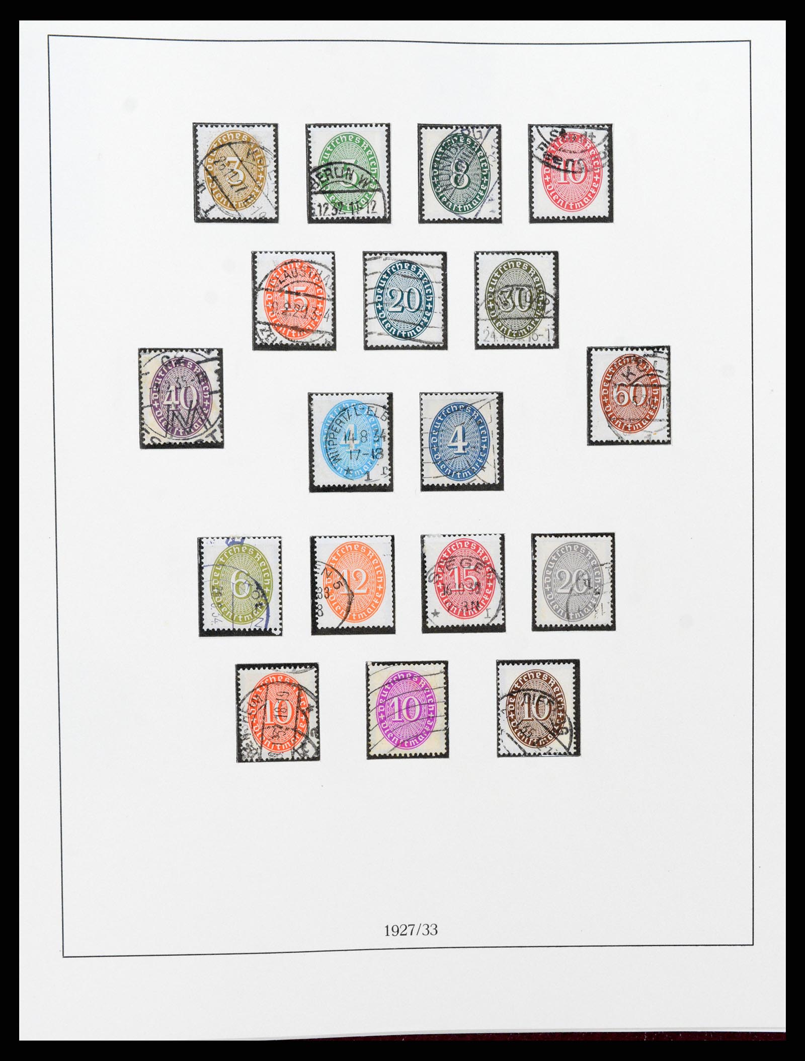 37400 040 - Postzegelverzameling 37400 Duitse Rijk 1872-1945.