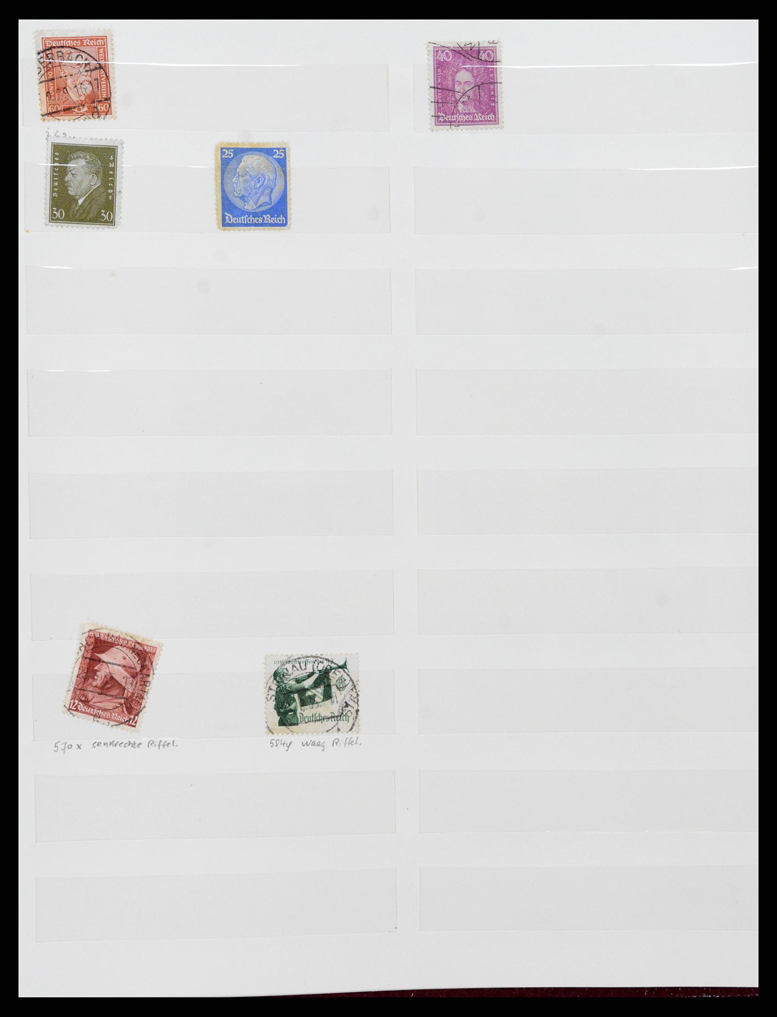 37400 041 - Postzegelverzameling 37400 Duitse Rijk 1872-1945.