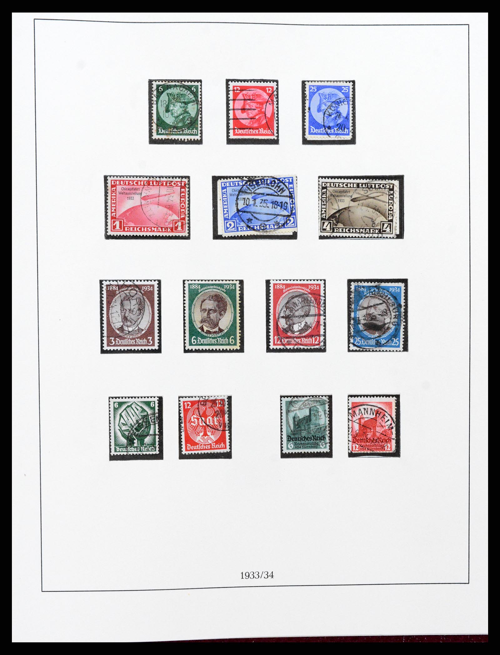 37400 042 - Postzegelverzameling 37400 Duitse Rijk 1872-1945.