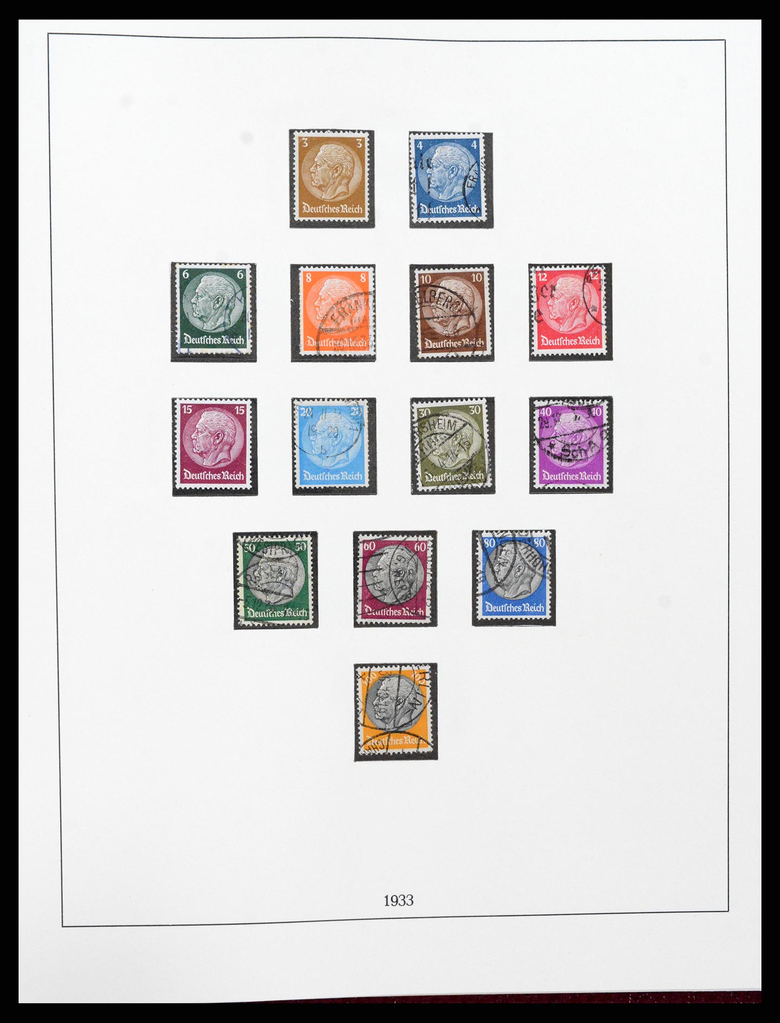37400 043 - Postzegelverzameling 37400 Duitse Rijk 1872-1945.