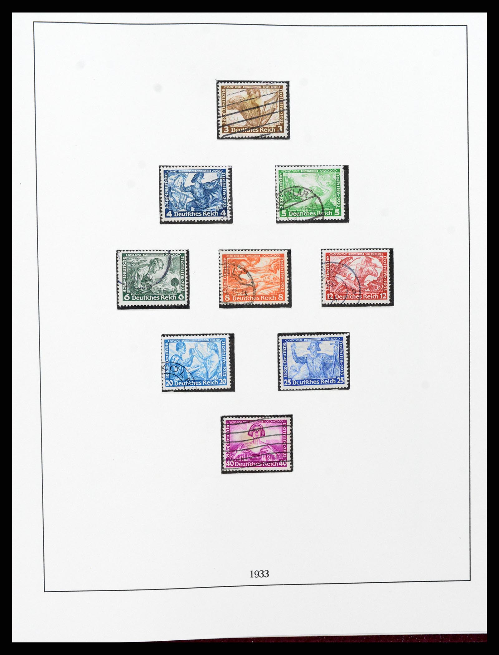 37400 044 - Postzegelverzameling 37400 Duitse Rijk 1872-1945.