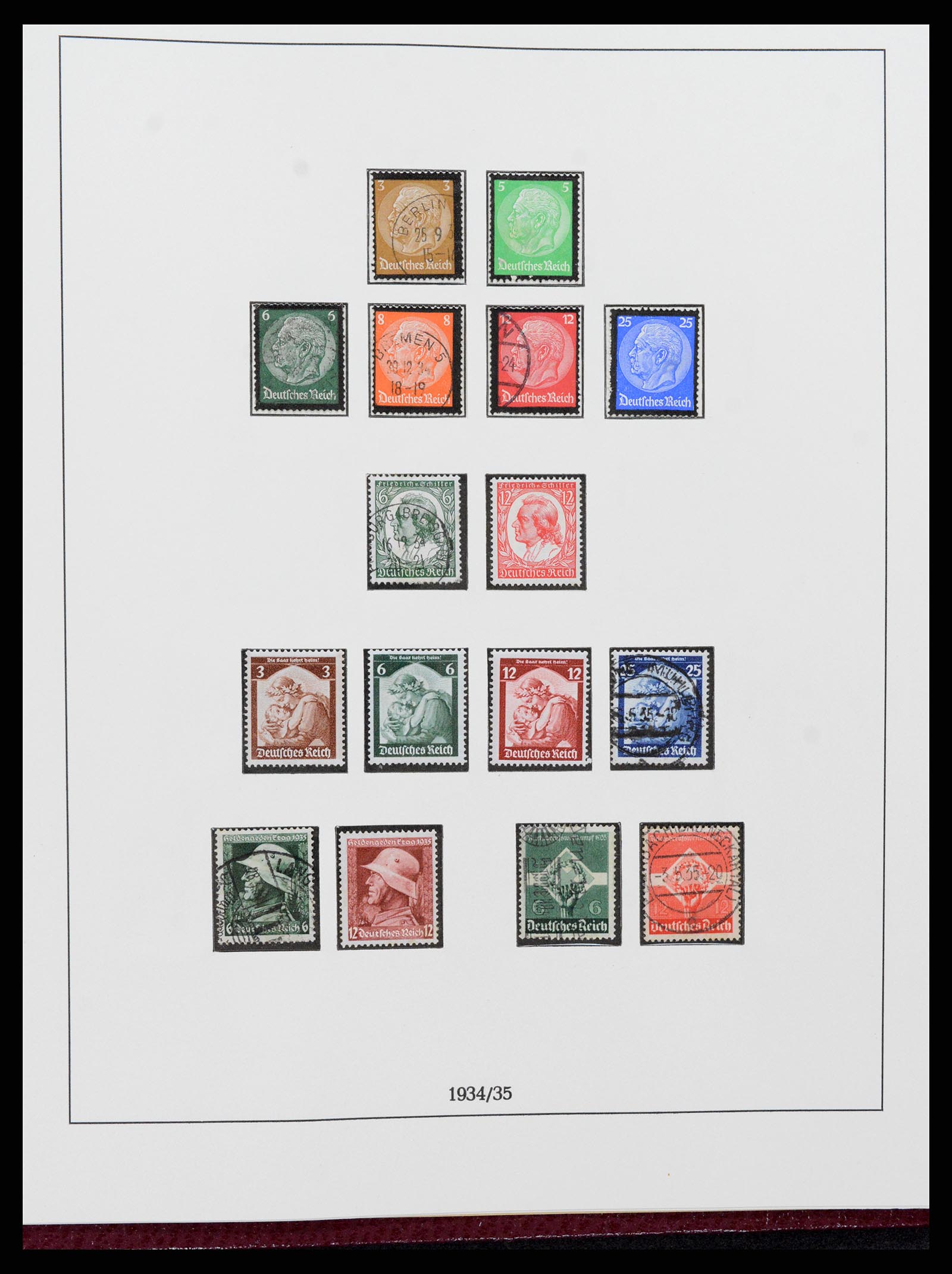 37400 048 - Postzegelverzameling 37400 Duitse Rijk 1872-1945.