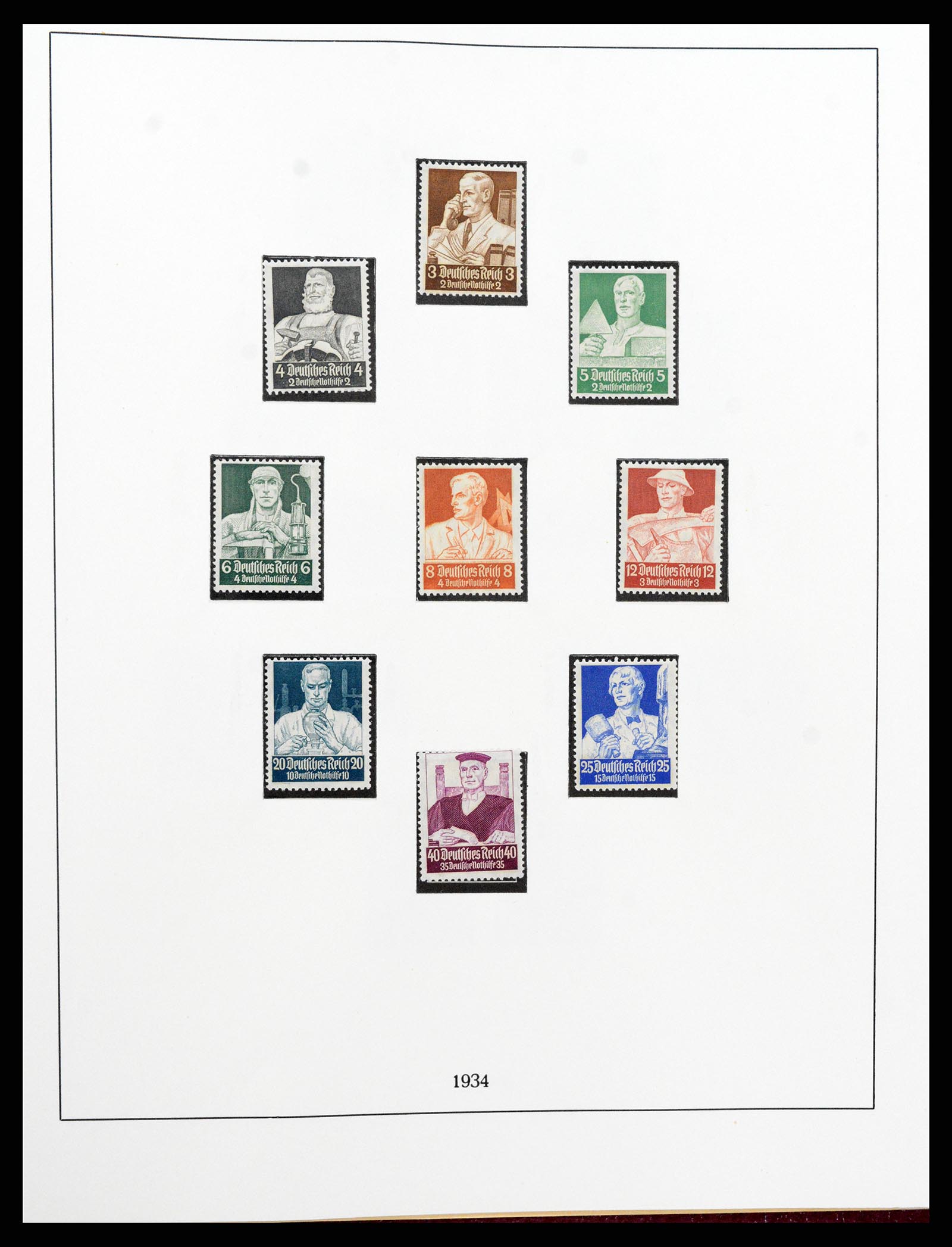 37400 049 - Postzegelverzameling 37400 Duitse Rijk 1872-1945.