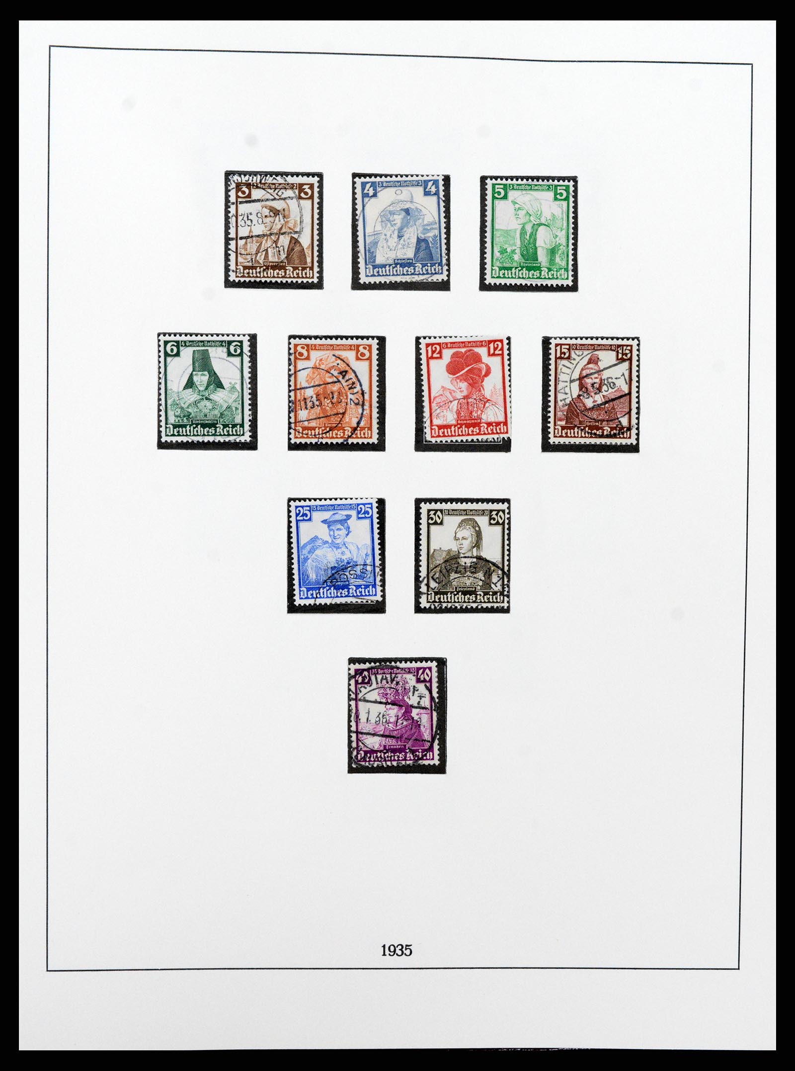 37400 052 - Postzegelverzameling 37400 Duitse Rijk 1872-1945.