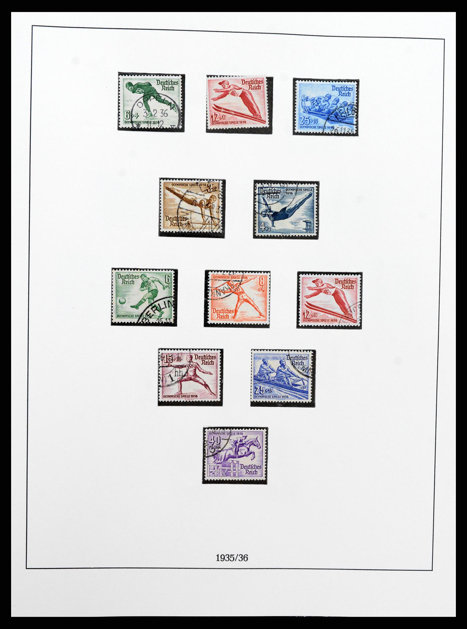 37400 053 - Postzegelverzameling 37400 Duitse Rijk 1872-1945.